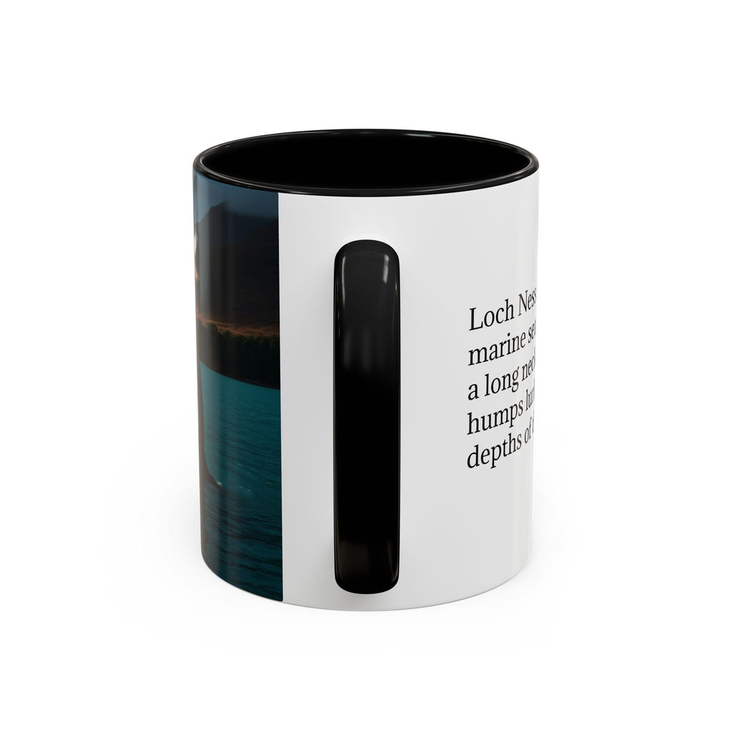 Loch Ness Monster Coffee Mug: Nessie Cryptid Gift, Scottish Sea Creature