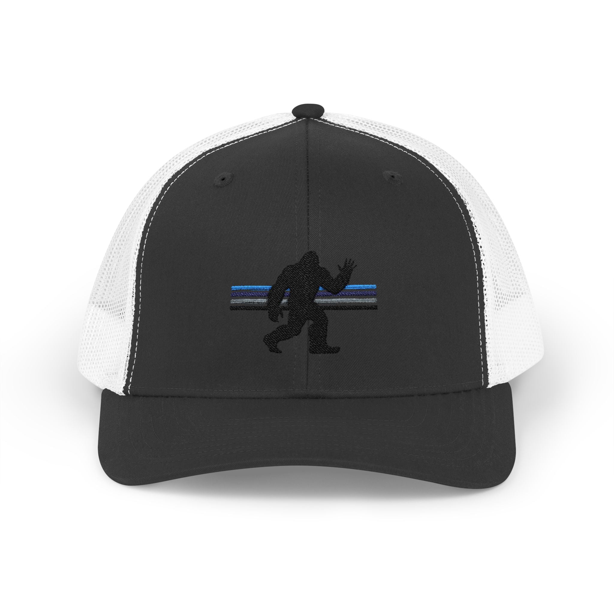 Bigfoot Baseball Cap: Sasquatch Trucker Hat, Custom Outdoor Gear, Snapback Hat