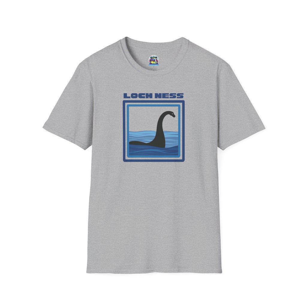 Loch Ness Monster Shirt: Nessie Tshirt, Legendary Creature, Plesiosaurus Graphic Tee