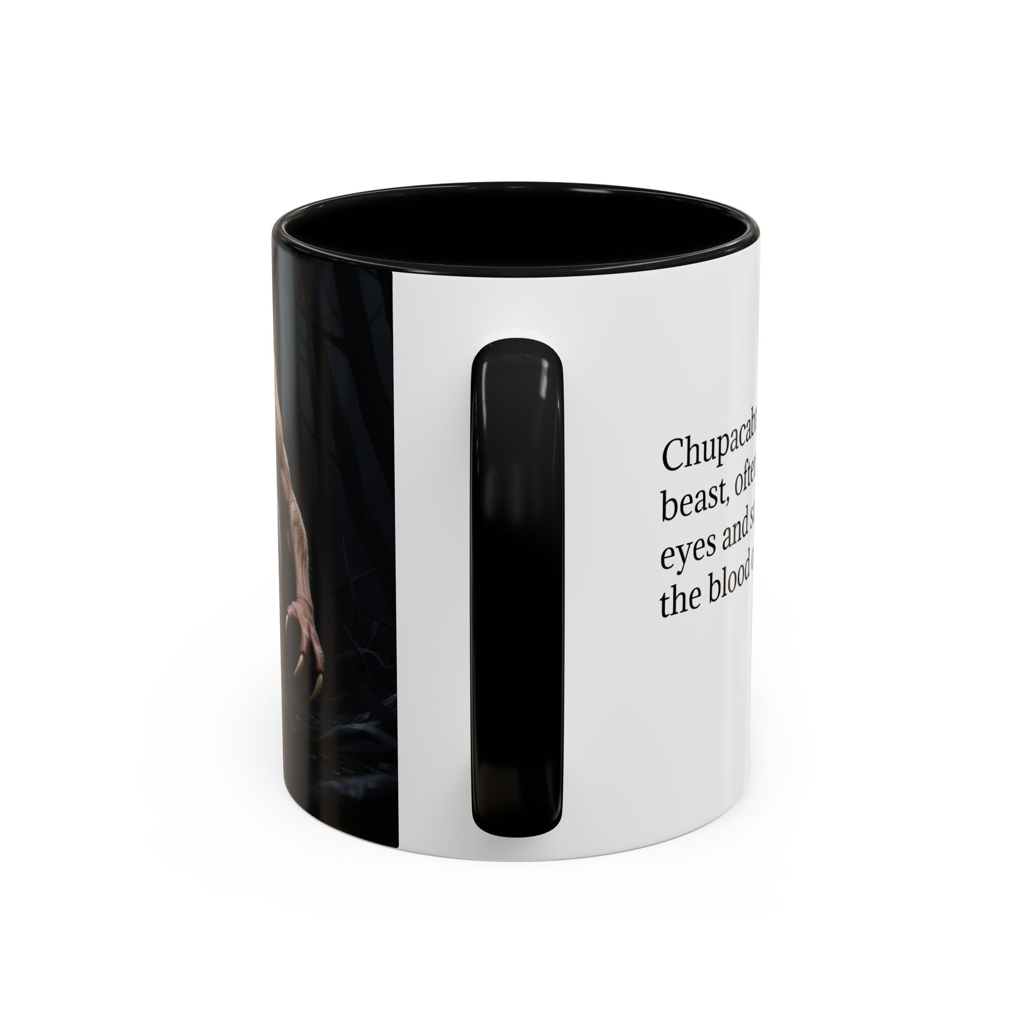 Chupacabra Mug: Cryptid Coffee Cup, Supernatural Beast, Mexican Folklore Gift