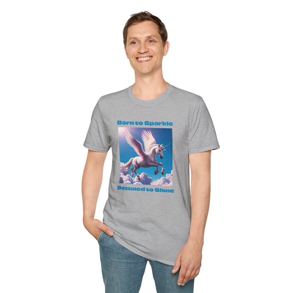 Unicorn Graphic Tee: Legendary Alicorn, Womens Cotton Shirt, Mythical Creature
