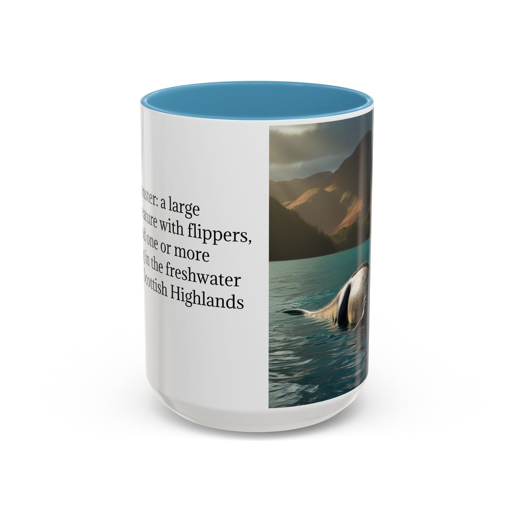 Loch Ness Monster Coffee Mug: Nessie Cryptid Gift, Scottish Sea Creature