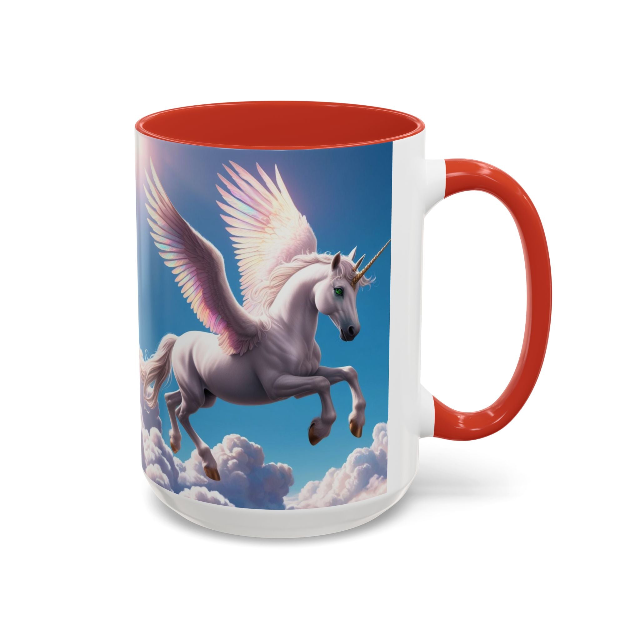Unicorn Coffee Cup: Fantasy Alicorn Mug, Legendary Creature, Enchanted Gift (Purple)