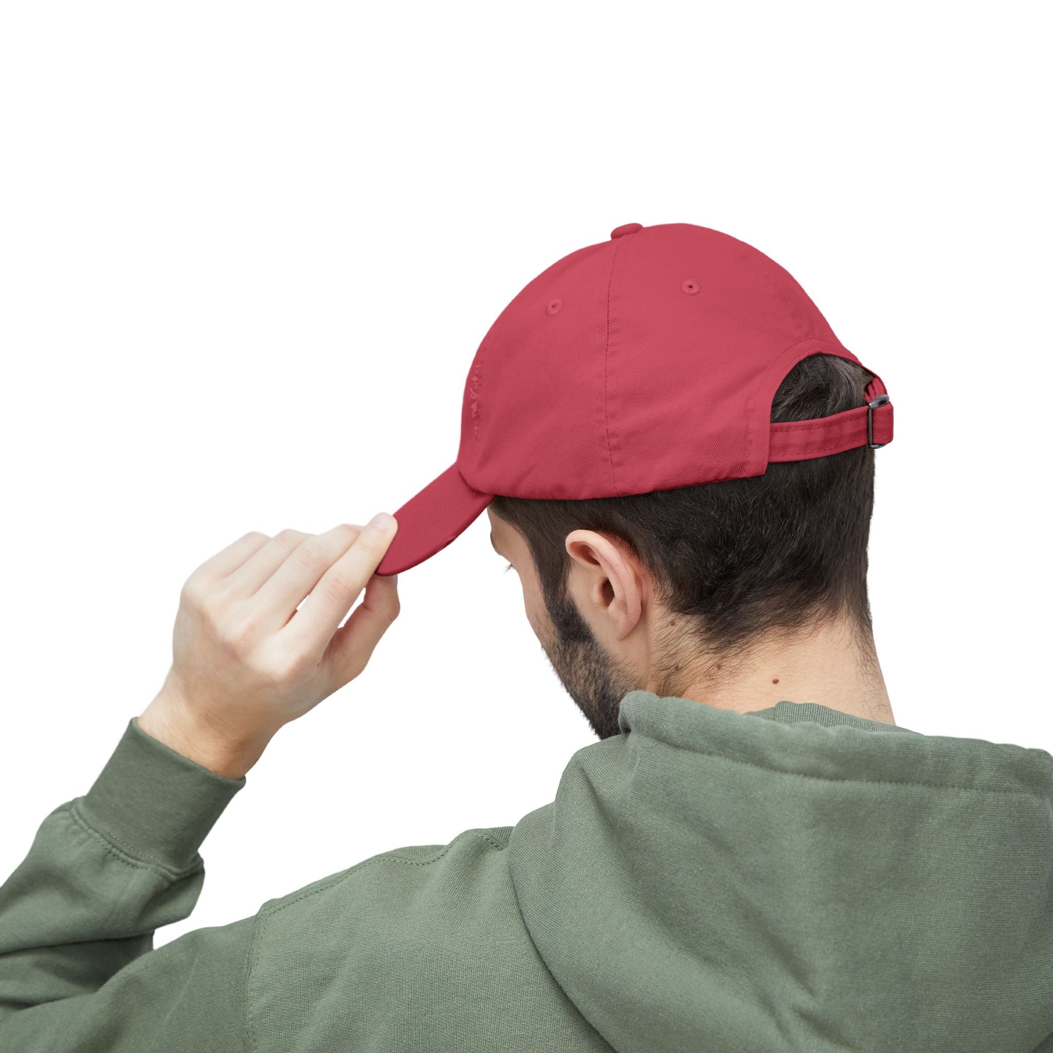 Loch Ness Monster: Unisex Distressed Cap, Adjustable Strap, Casual Outdoor Style (Maroon)