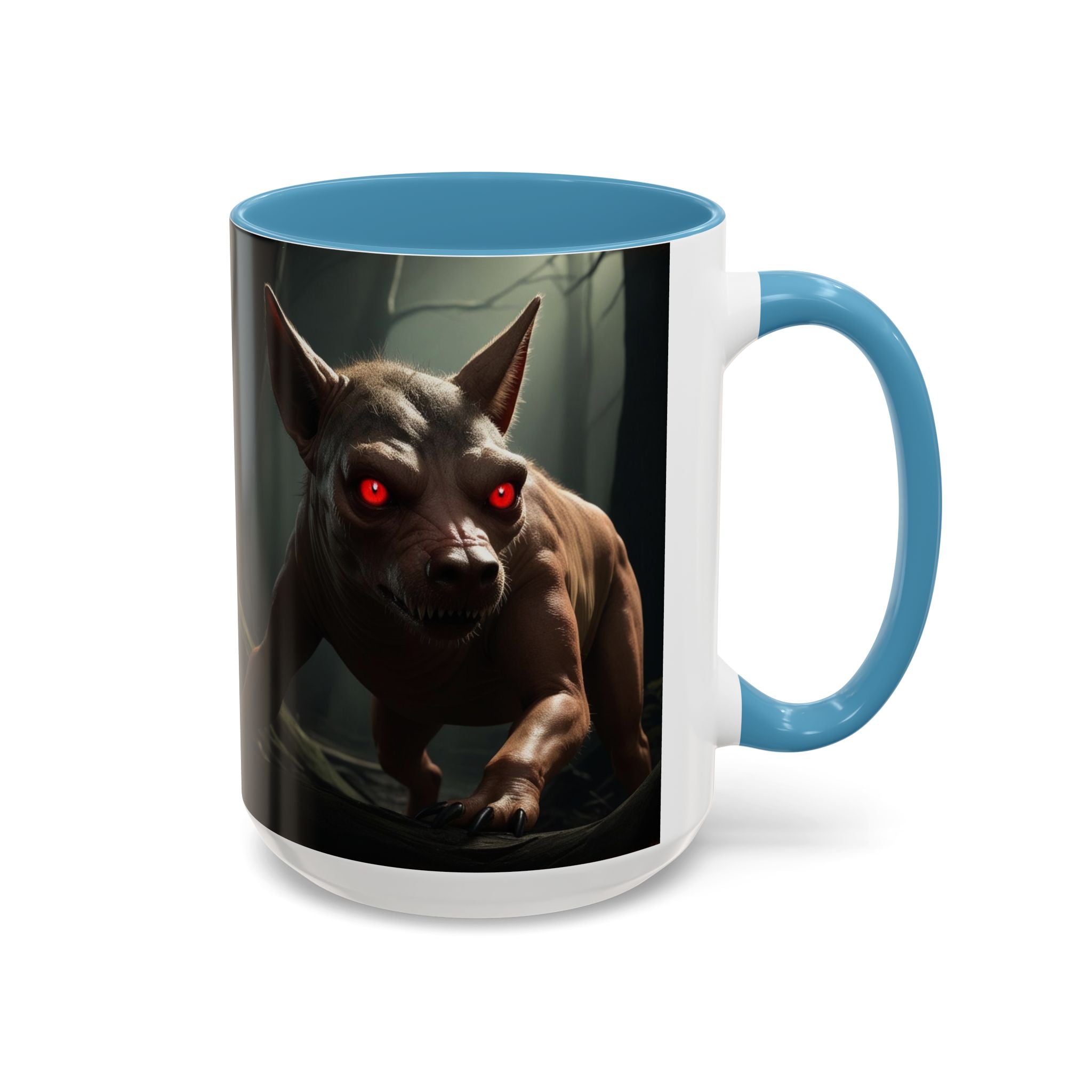 Chupacabra Coffee Cup Supernatural Beast, Mexican Folklore Gift, Mythical Canine Cryptid
