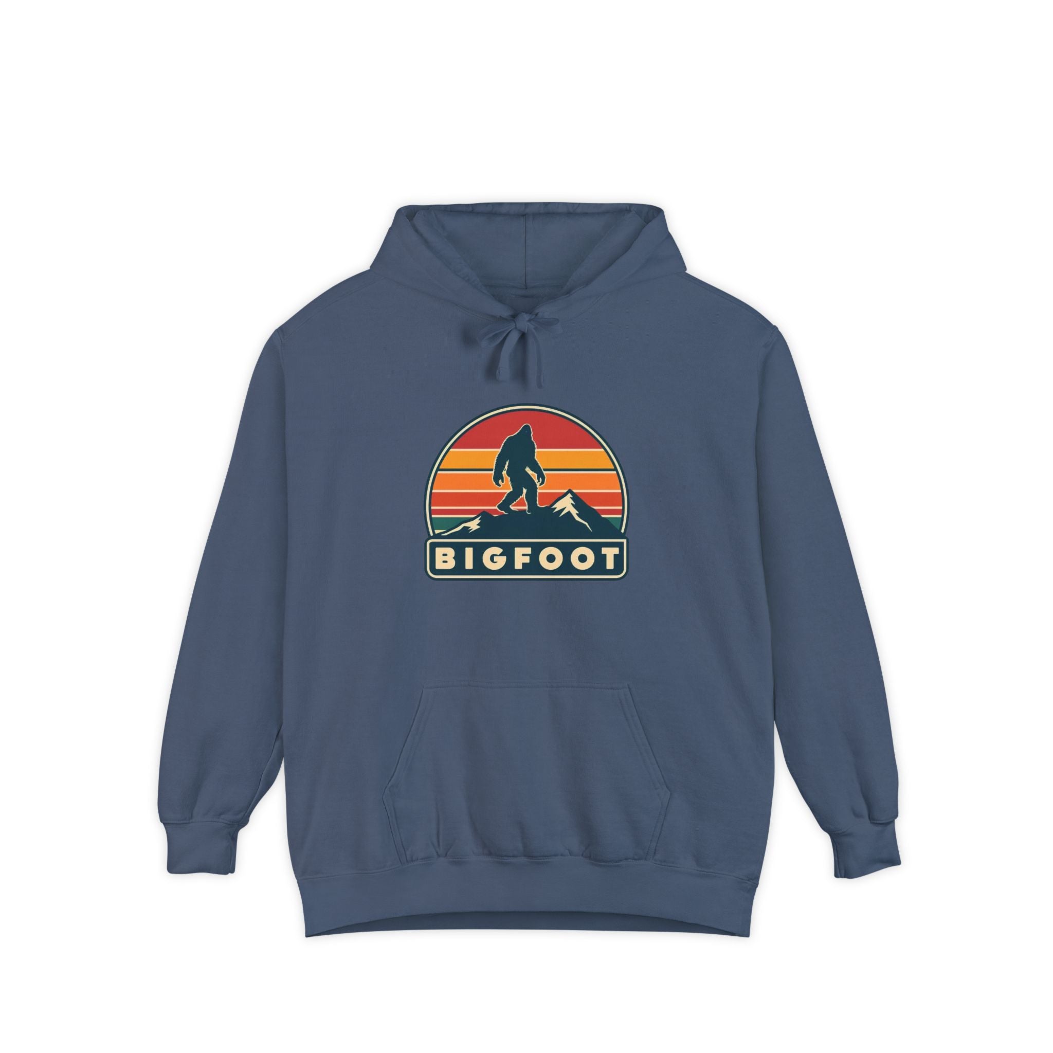 Bigfoot Hoodie Comfort Colors® | Sasquatch Sweatshirt, Cozy Unisex Pullover, Wilderness Adventure Apparel,