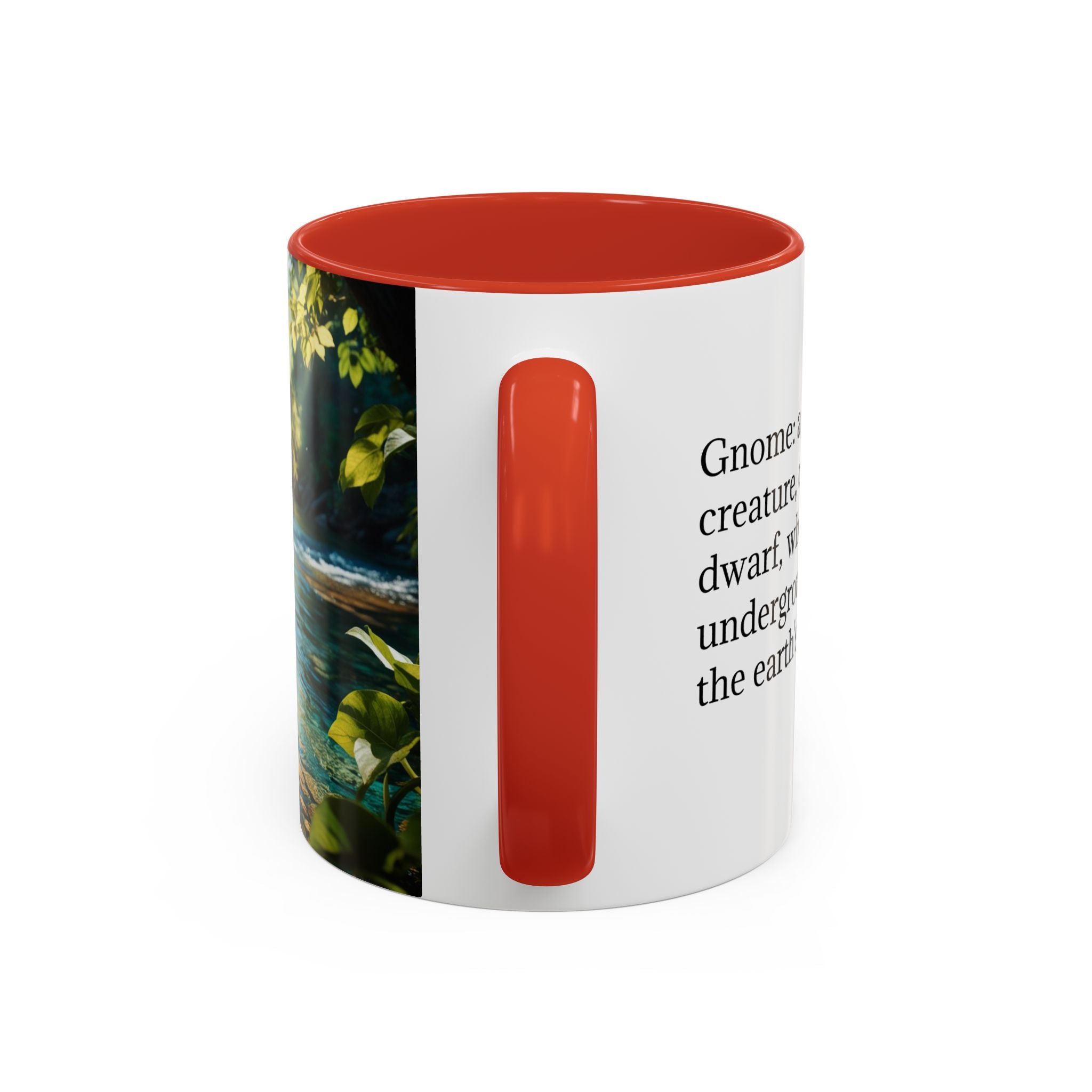 Gnome Mug: Scandinavian Nisse, Nordic Folklore Gift, Mythical Creature Coffee Cup