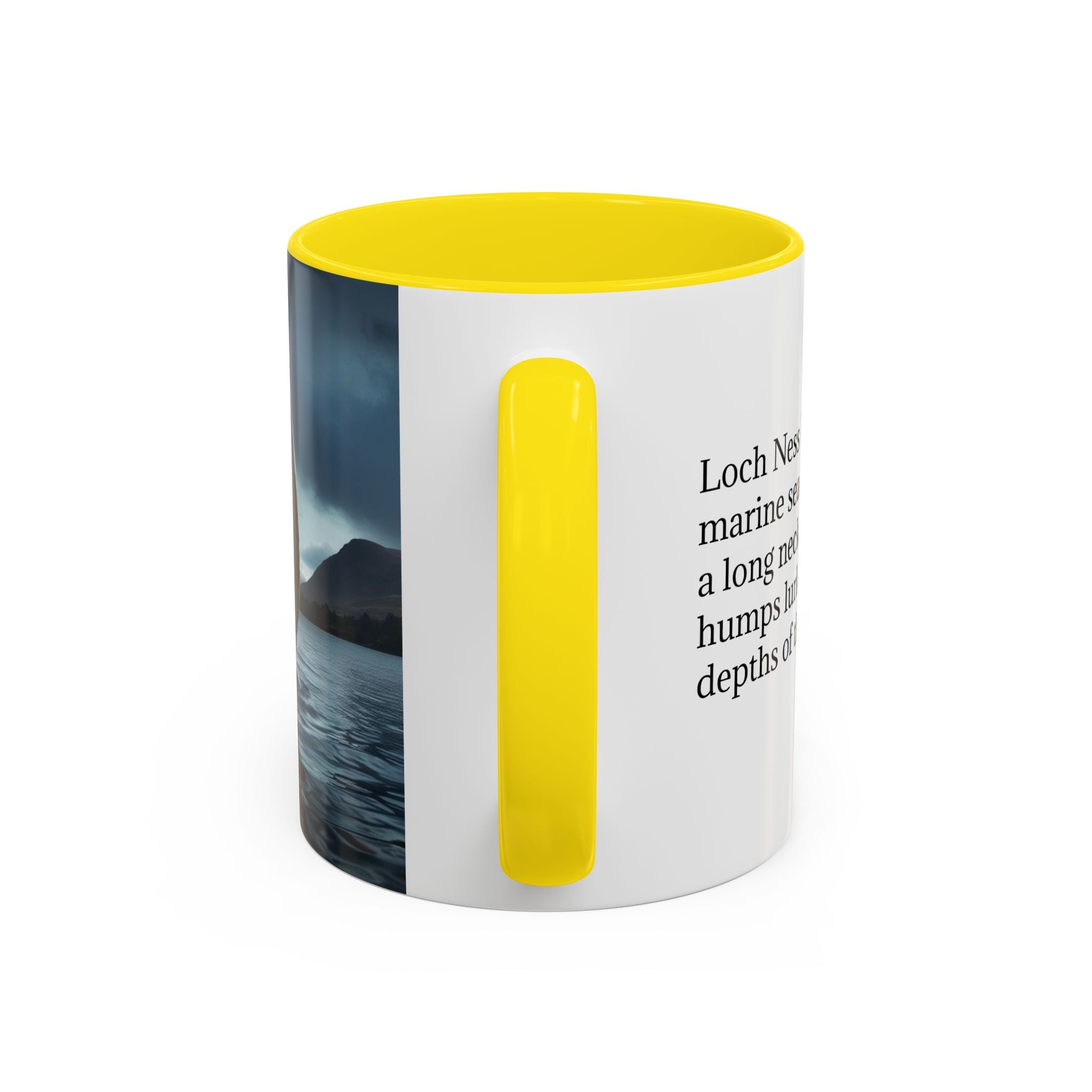 Loch Ness Monster: Nessie Coffee Cup, Legendary Sea Creature, Plesiosaurus Gift