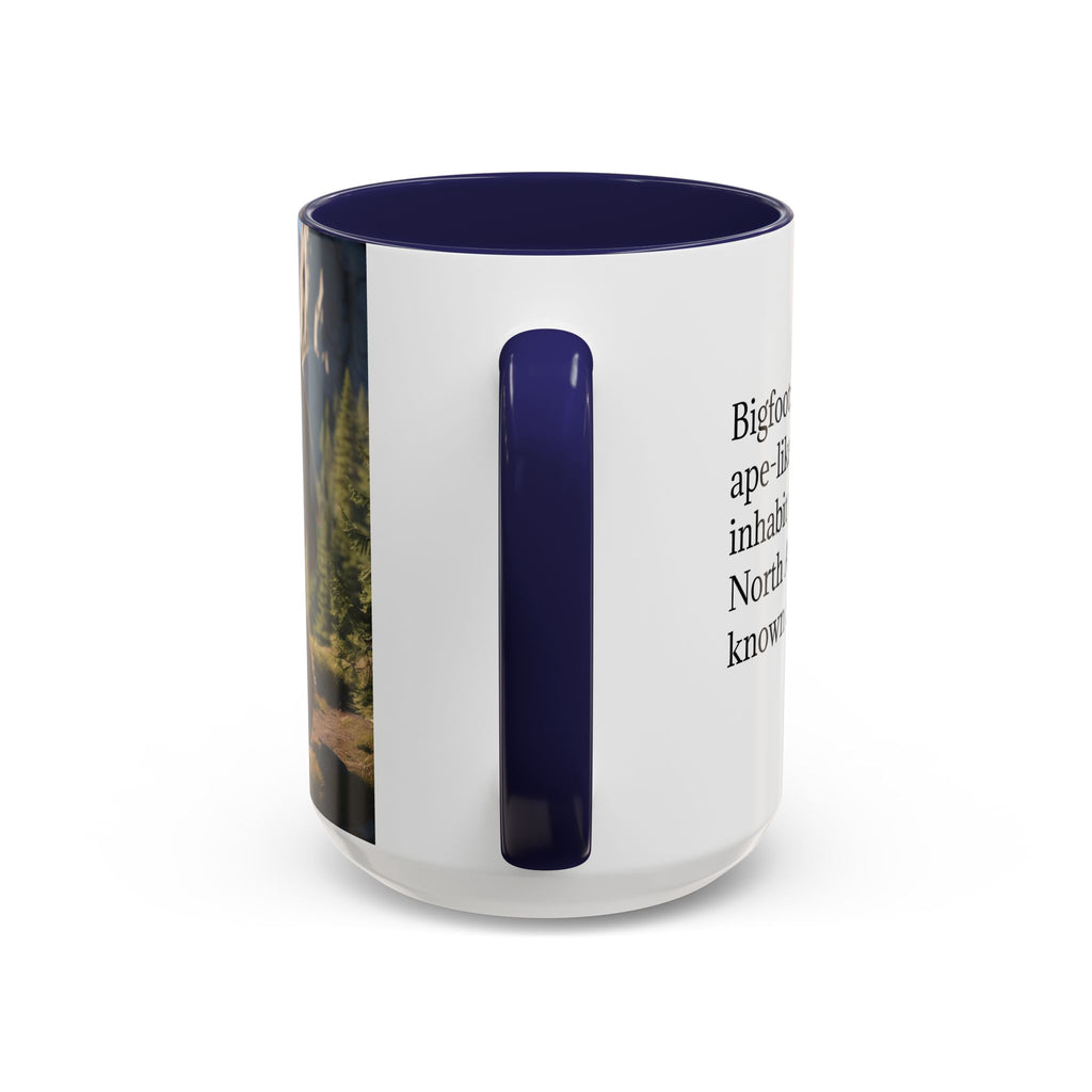 Bigfoot Coffee Cup: Sasquatch Coffee Mug, Pacific Northwest Cryptid, Mythical Creature