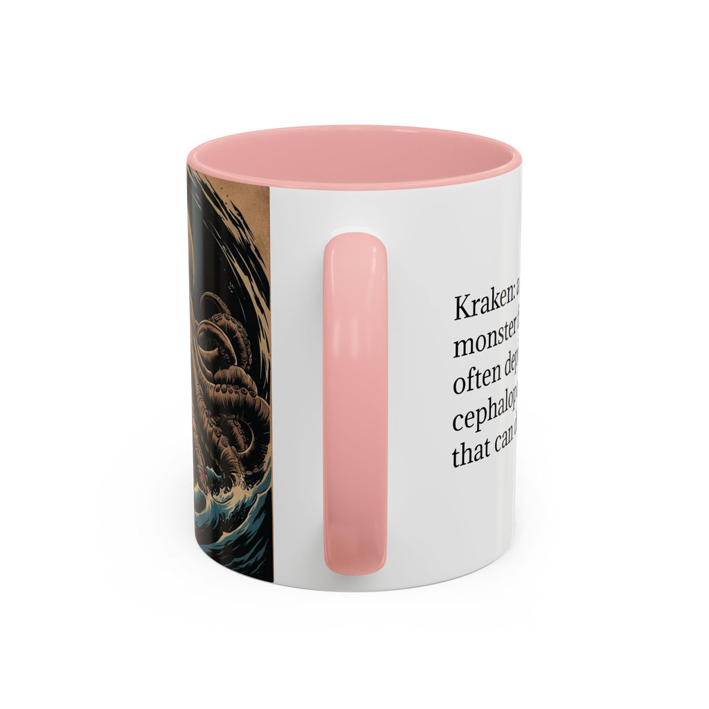 Kraken Coffee Mug: Giant Squid Coffee Cup, Sea Creature, Mugs for Men