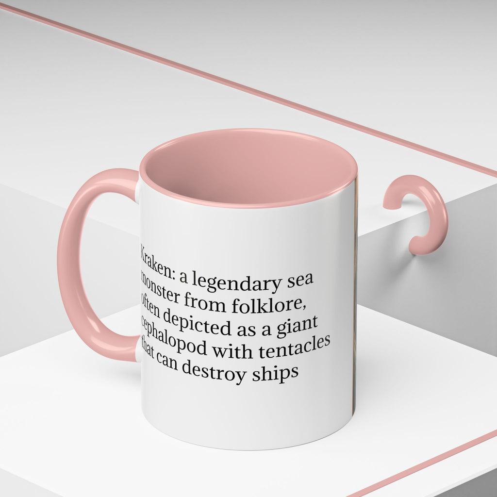 Kraken Coffee Mug: Giant Squid Coffee Cup, Sea Creature, Mugs for Men