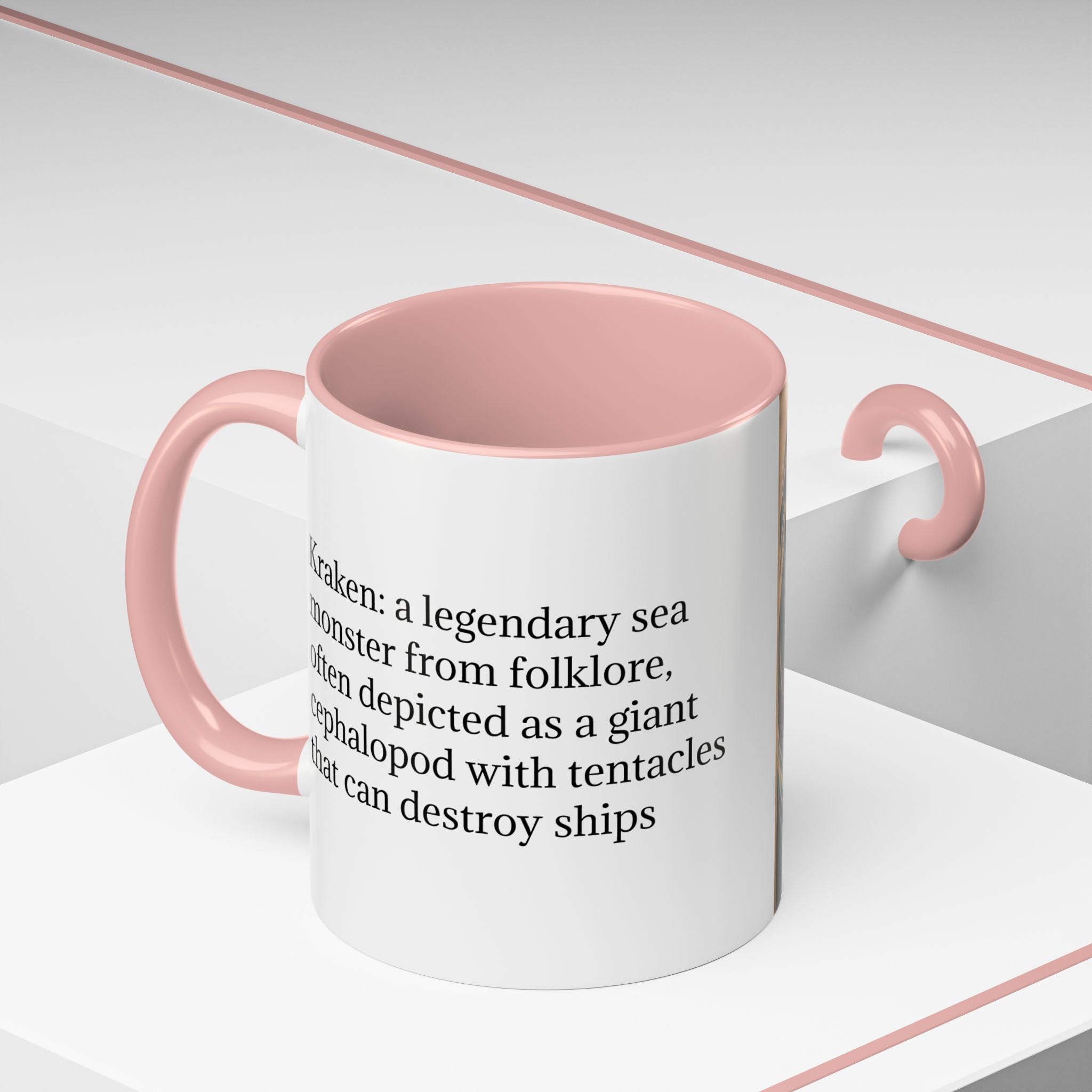 Kraken Coffee Mug: Giant Squid Coffee Cup, Sea Creature, Mugs for Men