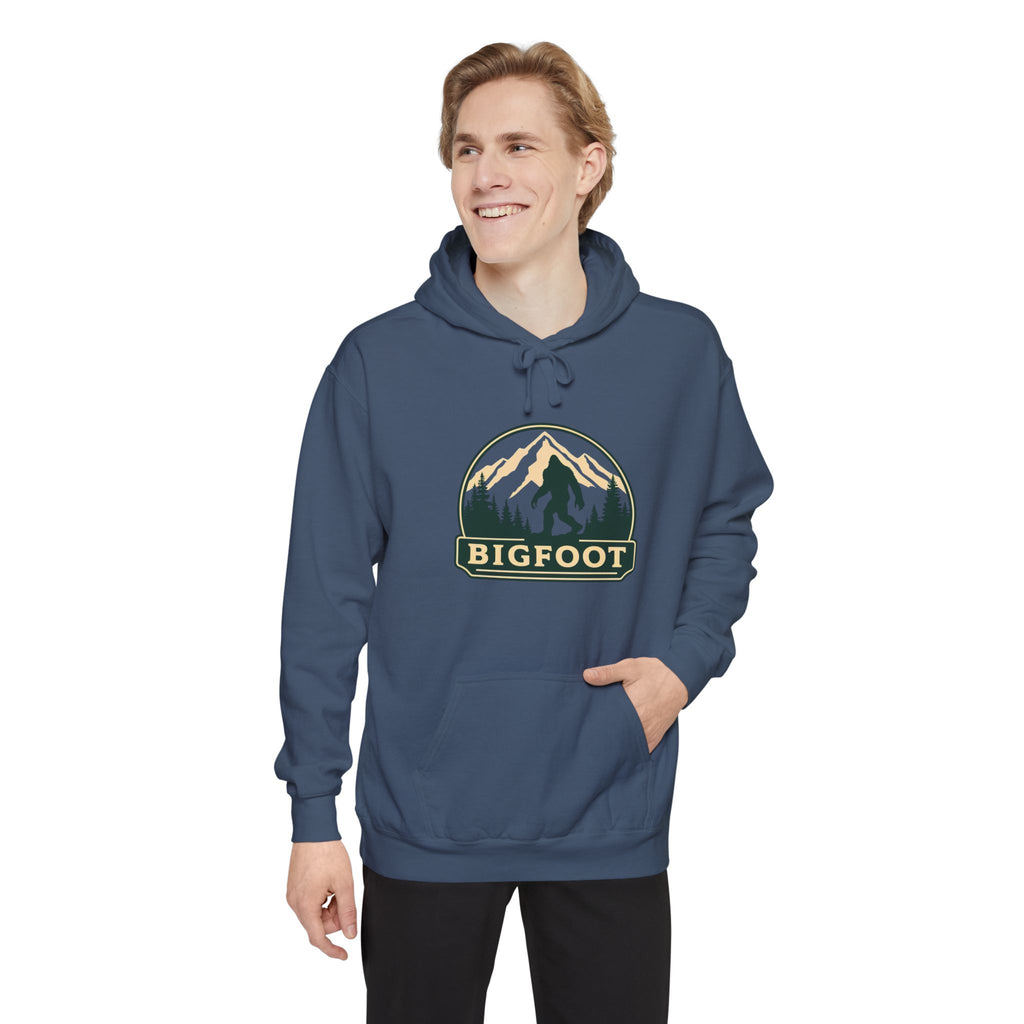 Sasquatch Hoodie - Comfort Colors® | Bigfoot Sweatshirt, Hiking Gift for Nature Lovers, Cozy Unisex Pullover
