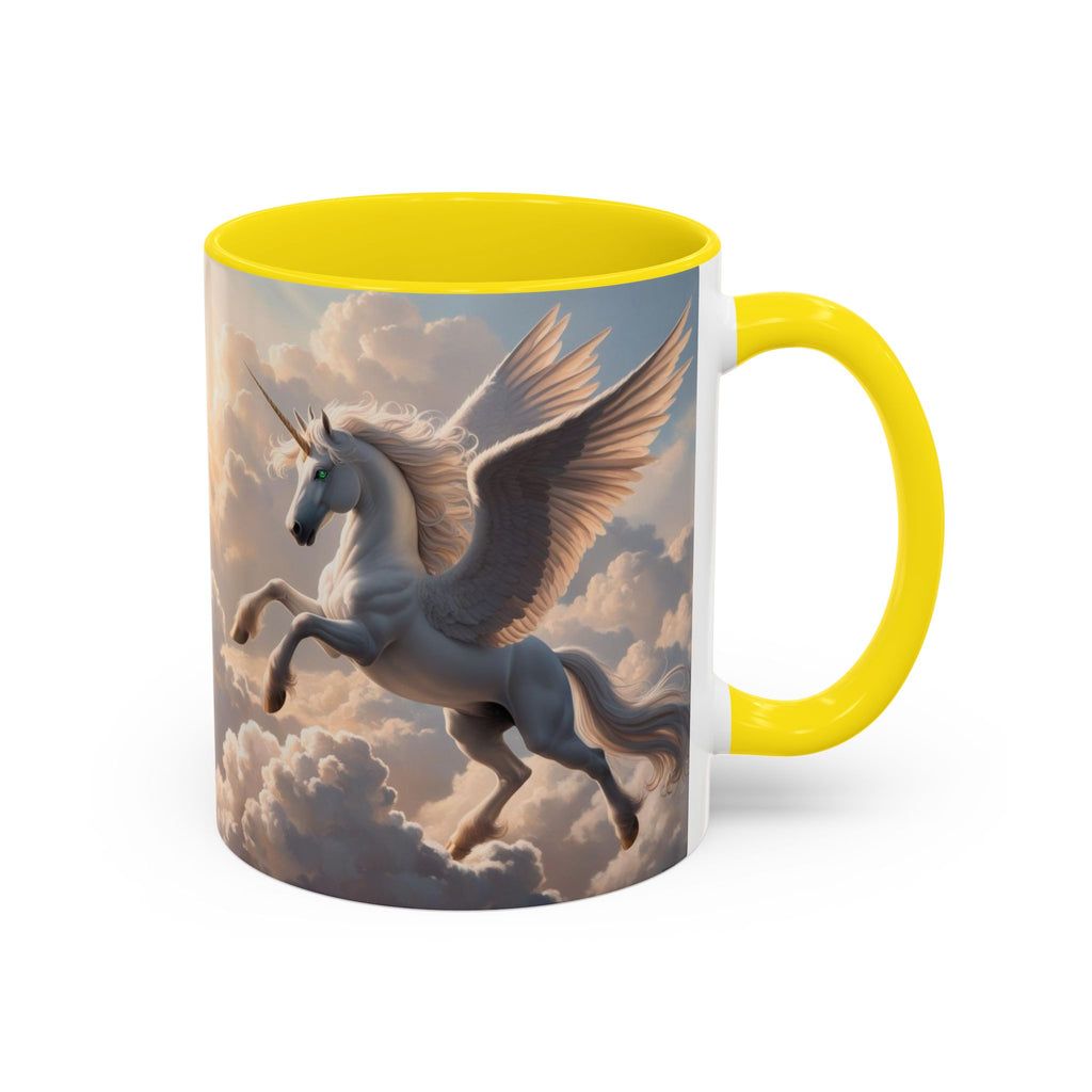 Unicorn Coffee Cup: Enchanted Alicorn Mug, Legendary Creature, Fairytale Gift