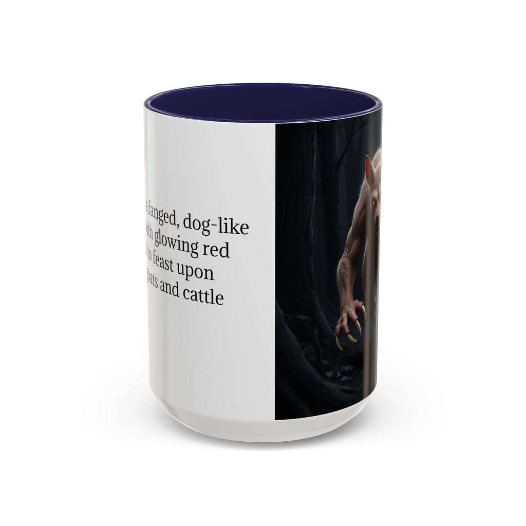 Chupacabra Mug: Cryptid Coffee Cup, Supernatural Beast, Mexican Folklore Gift