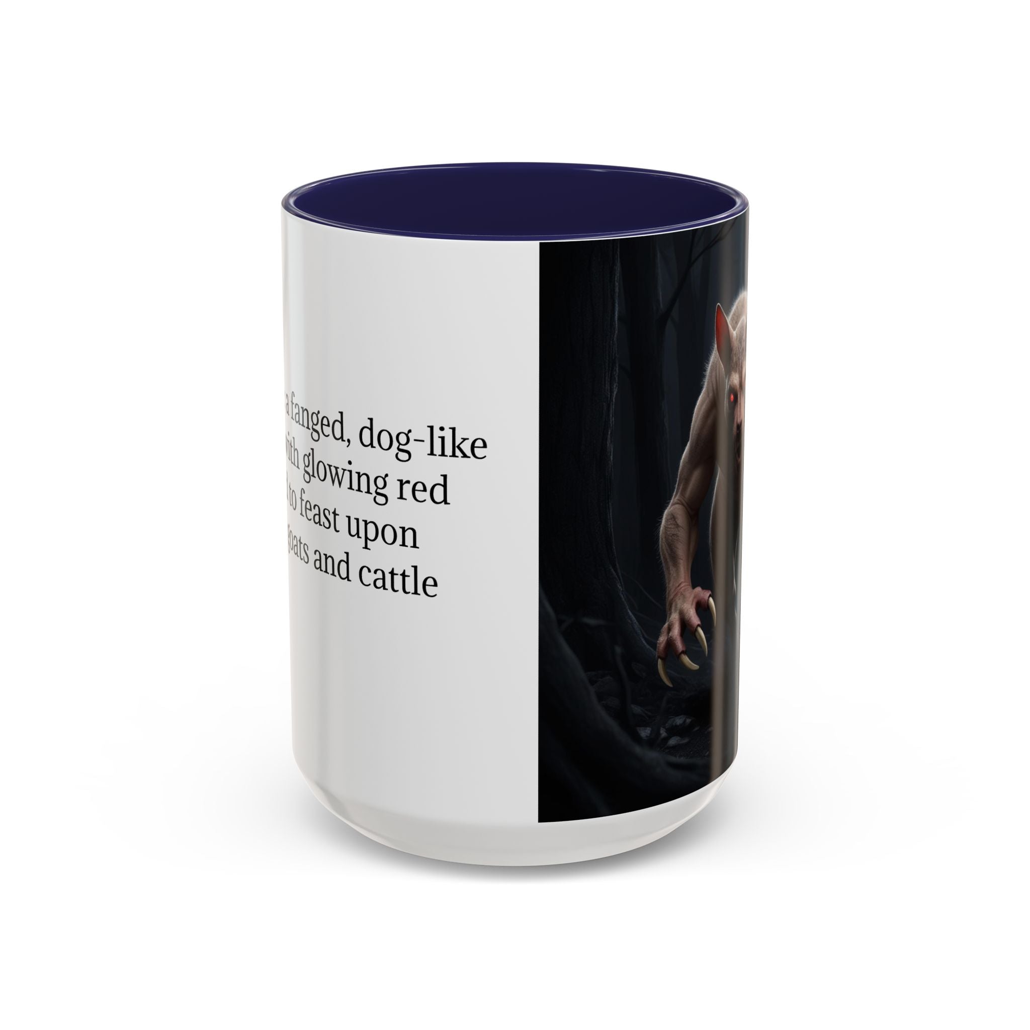 Chupacabra Mug: Cryptid Coffee Cup, Supernatural Beast, Mexican Folklore Gift