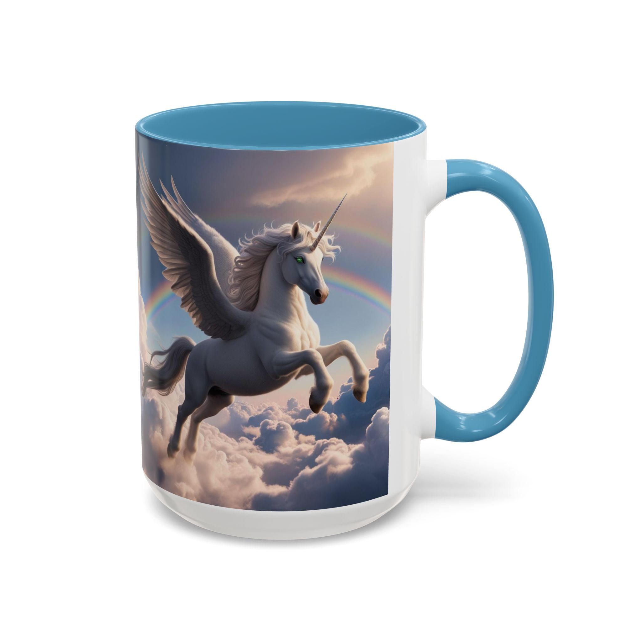 Unicorn Coffee Mug: Enchanted Alicorn, Mythical Creature, Fairytale Gift (Pink)
