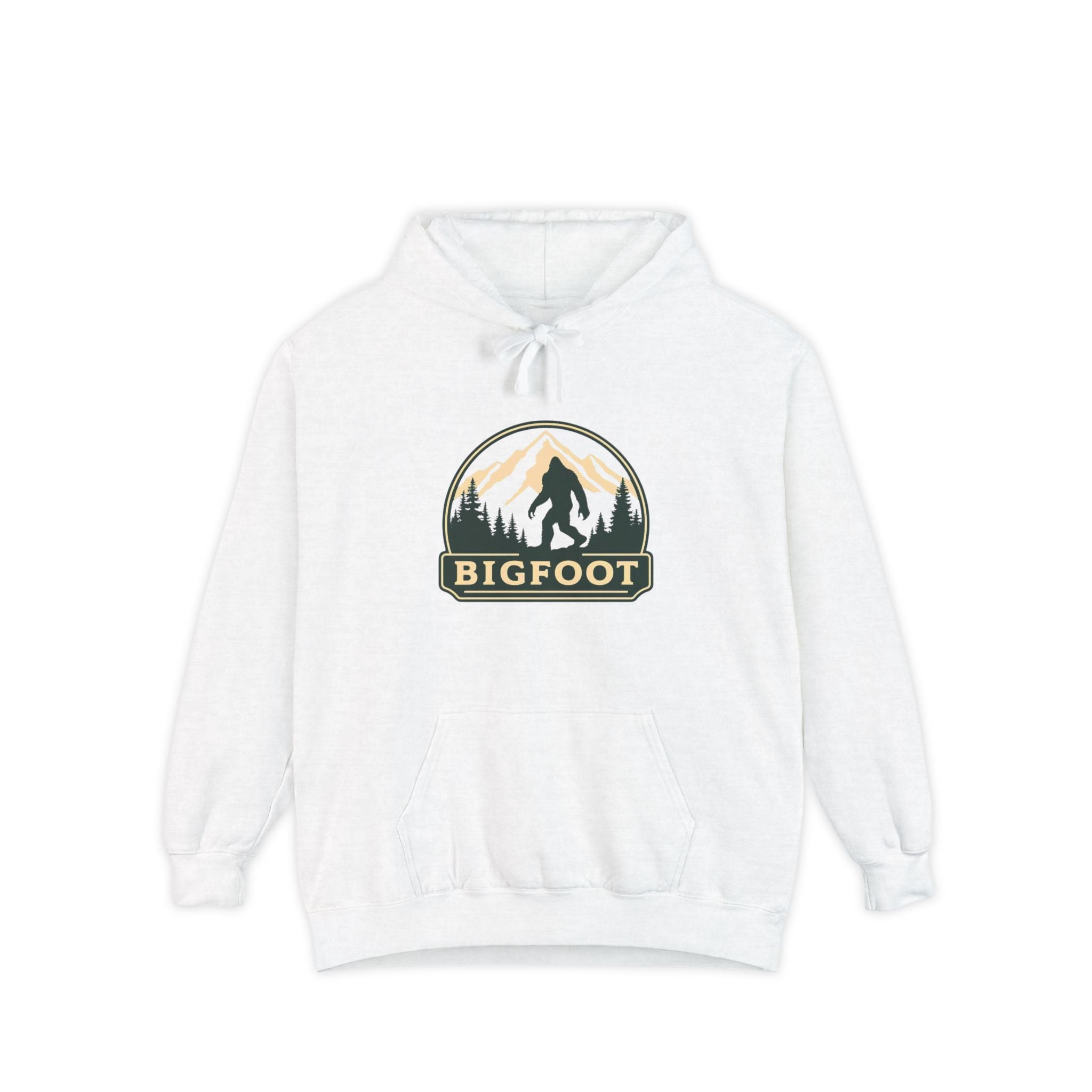 Sasquatch Hoodie - Comfort Colors® | Bigfoot Sweatshirt, Hiking Gift for Nature Lovers, Cozy Unisex Pullover