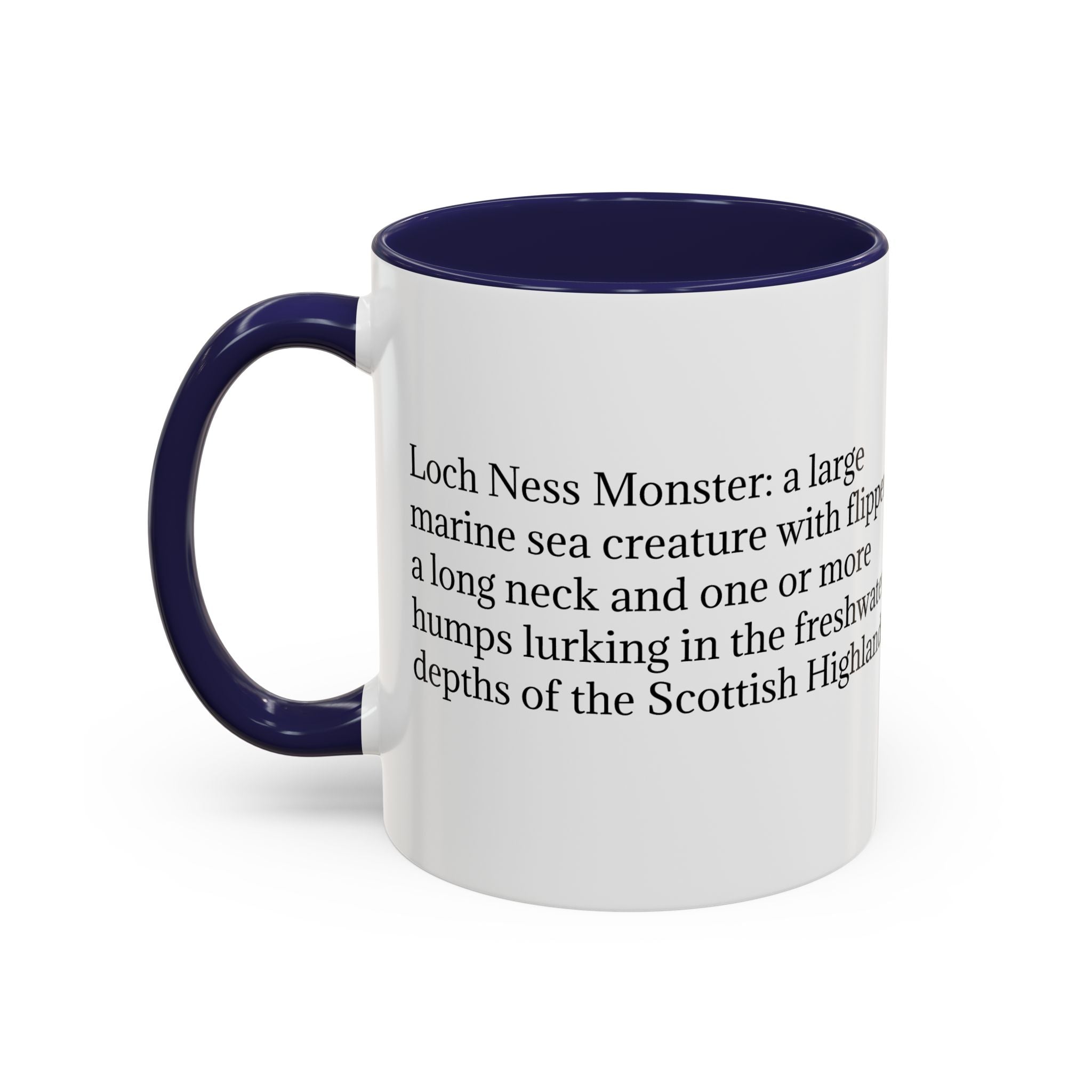 Loch Ness Monster: Nessie Coffee Mug, Mythical Sea Creature, Plesiosaurus Gift