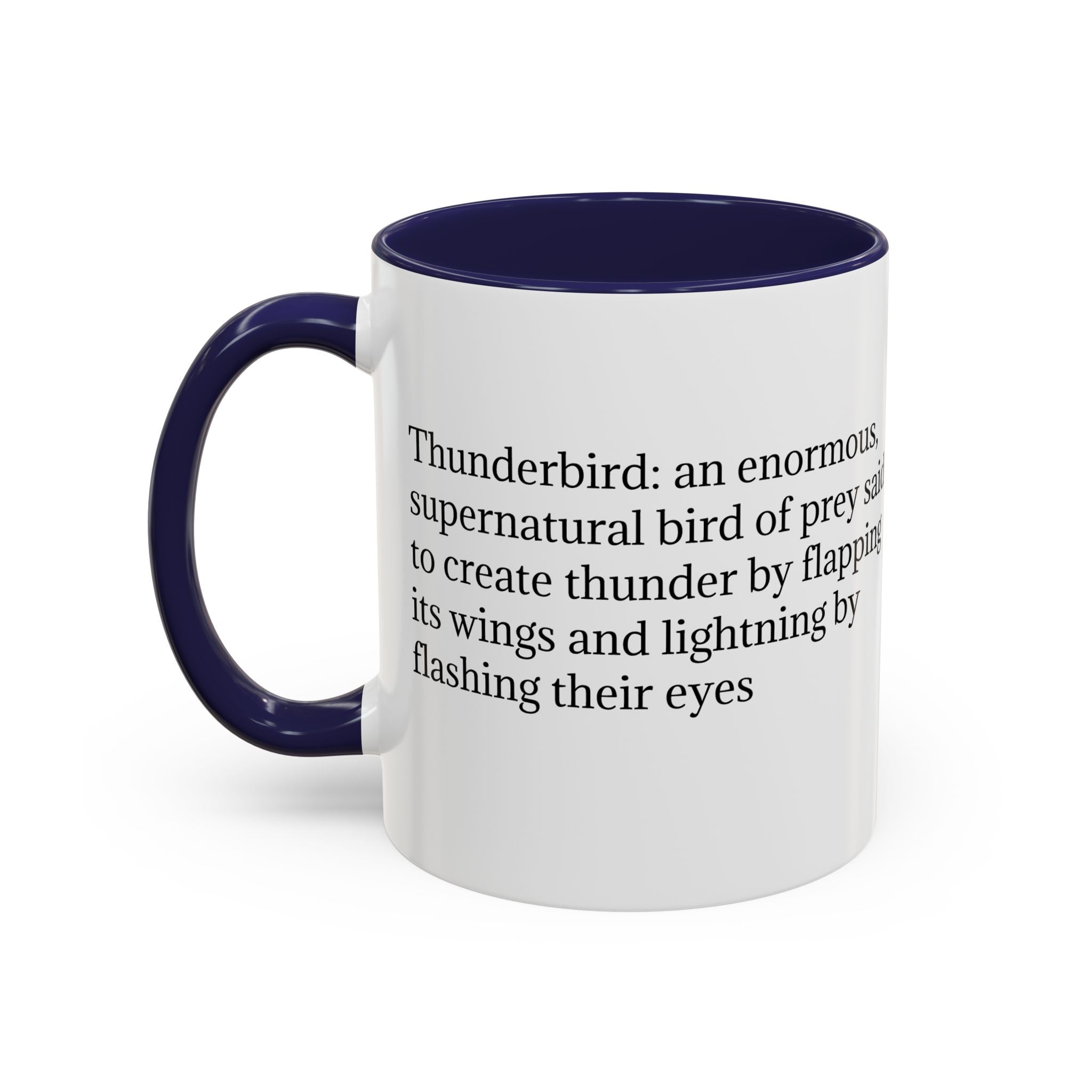 Thunderbird Coffee Mug: Native American Spirit Animal, Southwest Folklore