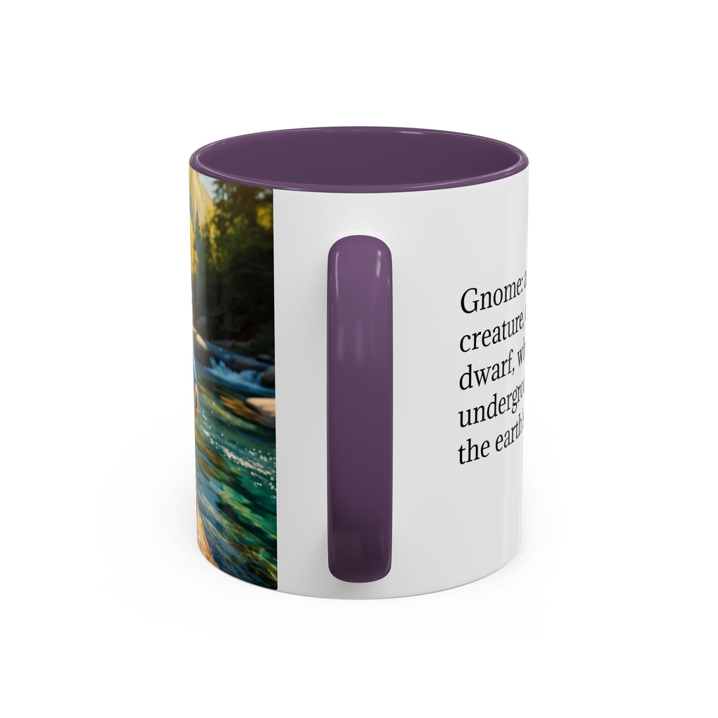 Gnome Mug: Nordic Folklore Gift, Scandinavian Nisse, Enchanted Creature Coffee Cup