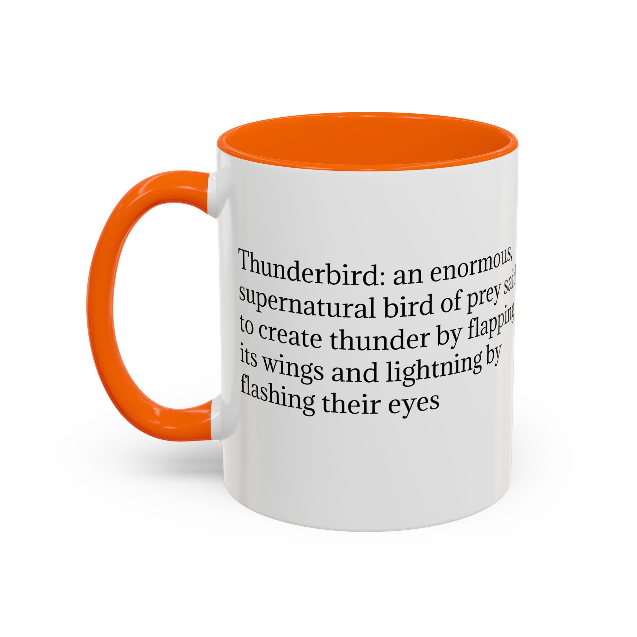 Thunderbird Coffee Mug: Native American Spirit Animal, Southwest Folklore