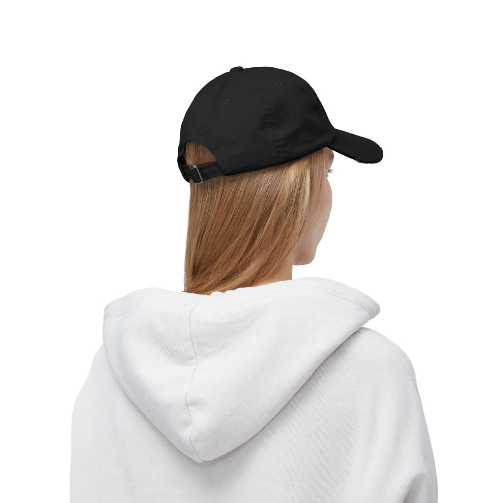 Loch Ness Monster: Unisex Distressed Cap, Adjustable Strap, Casual Outdoor Style (Slate)