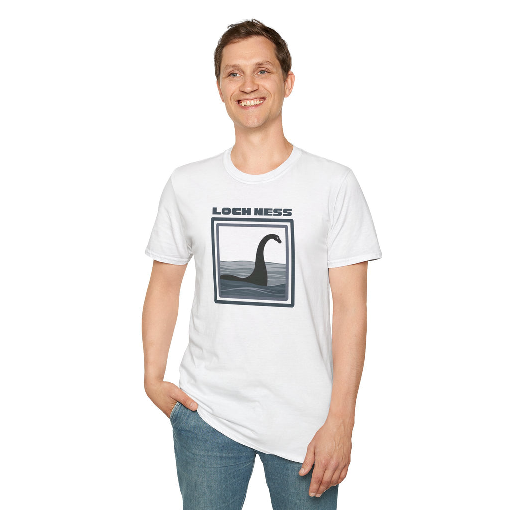 Lochness Monster Shirt: Plesiosaurus Graphic Tee, Nessie T-Shirt, Loch Ness Retro Clothing