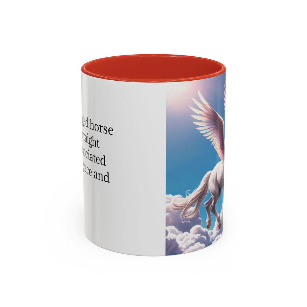 Unicorn Coffee Cup: Fantasy Alicorn Mug, Legendary Creature, Enchanted Gift (Purple)