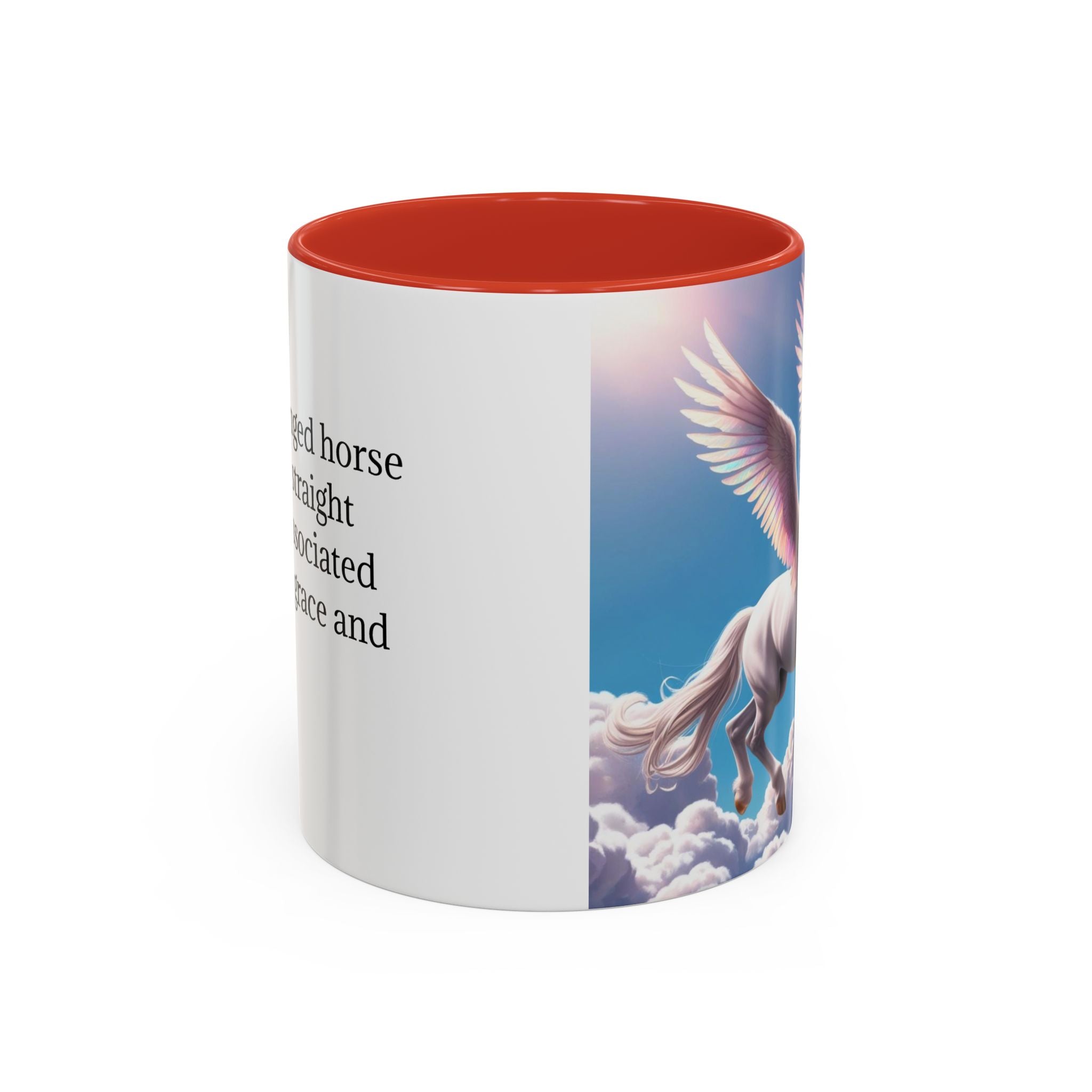 Unicorn Coffee Cup: Fantasy Alicorn Mug, Legendary Creature, Enchanted Gift (Purple)