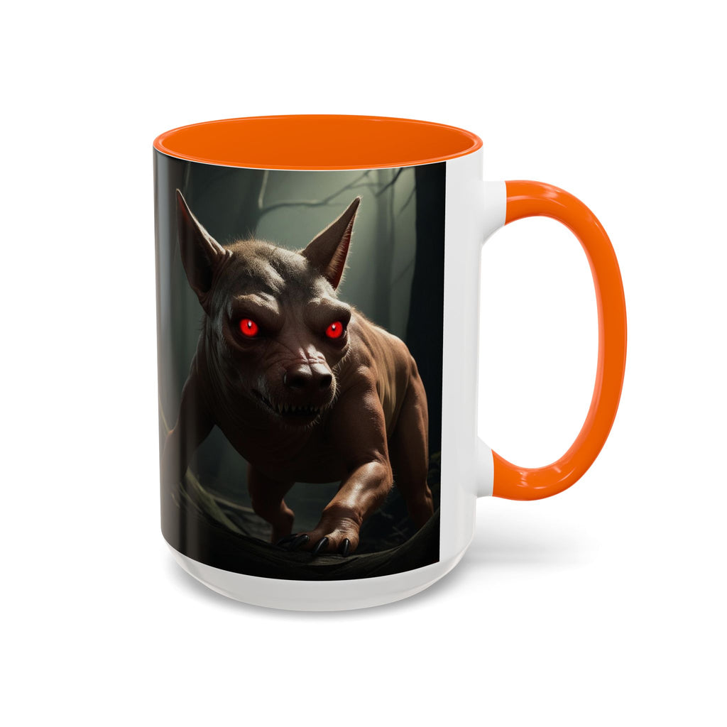Chupacabra Coffee Cup Supernatural Beast, Mexican Folklore Gift, Mythical Canine Cryptid
