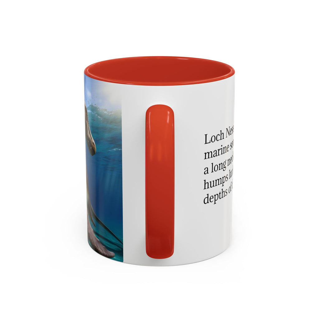 Loch Ness Monster: Nessie Coffee Mug, Mythical Sea Creature, Plesiosaurus Gift