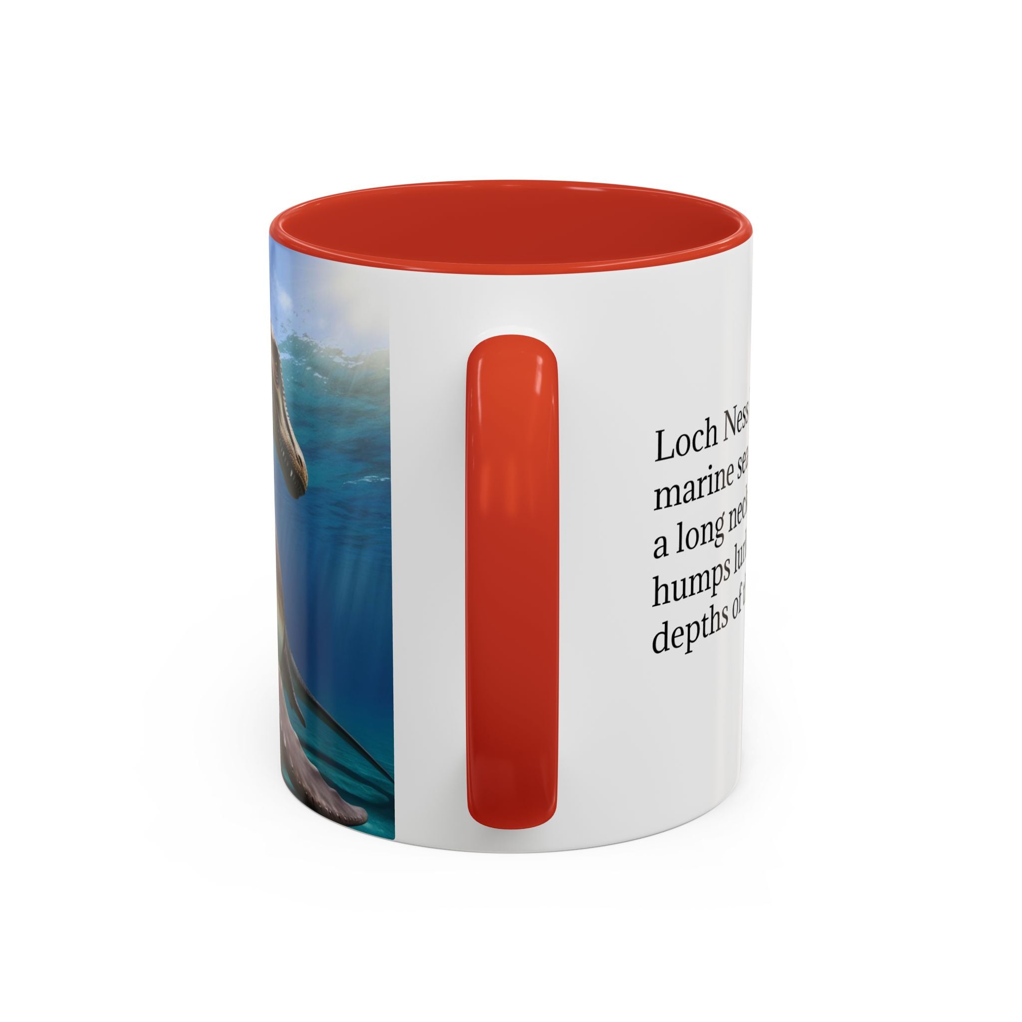 Loch Ness Monster: Nessie Coffee Mug, Mythical Sea Creature, Plesiosaurus Gift
