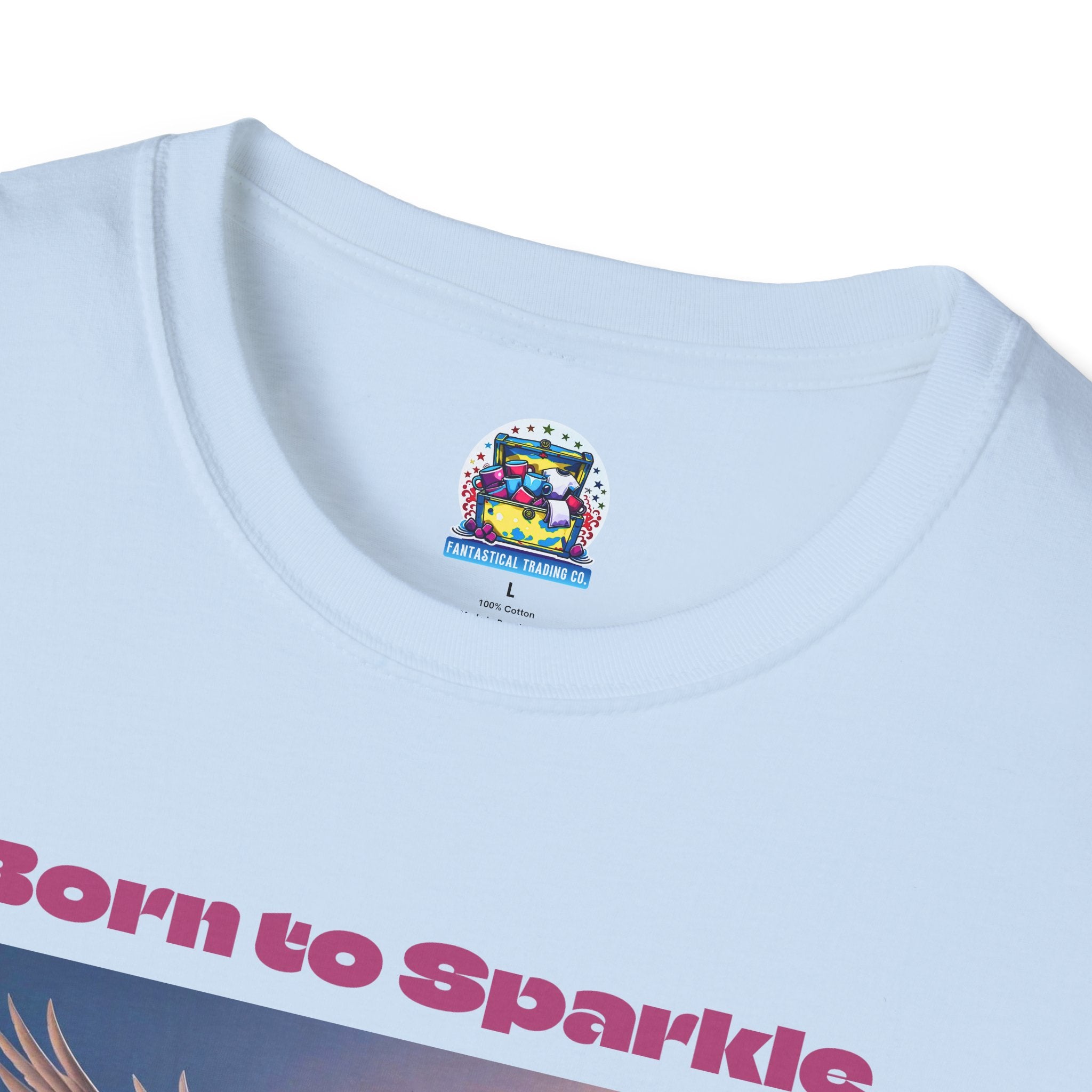 Unicorn Shirt: Legendary Alicorn Graphic Tee, Born to Sparkle, Mythical Creature
