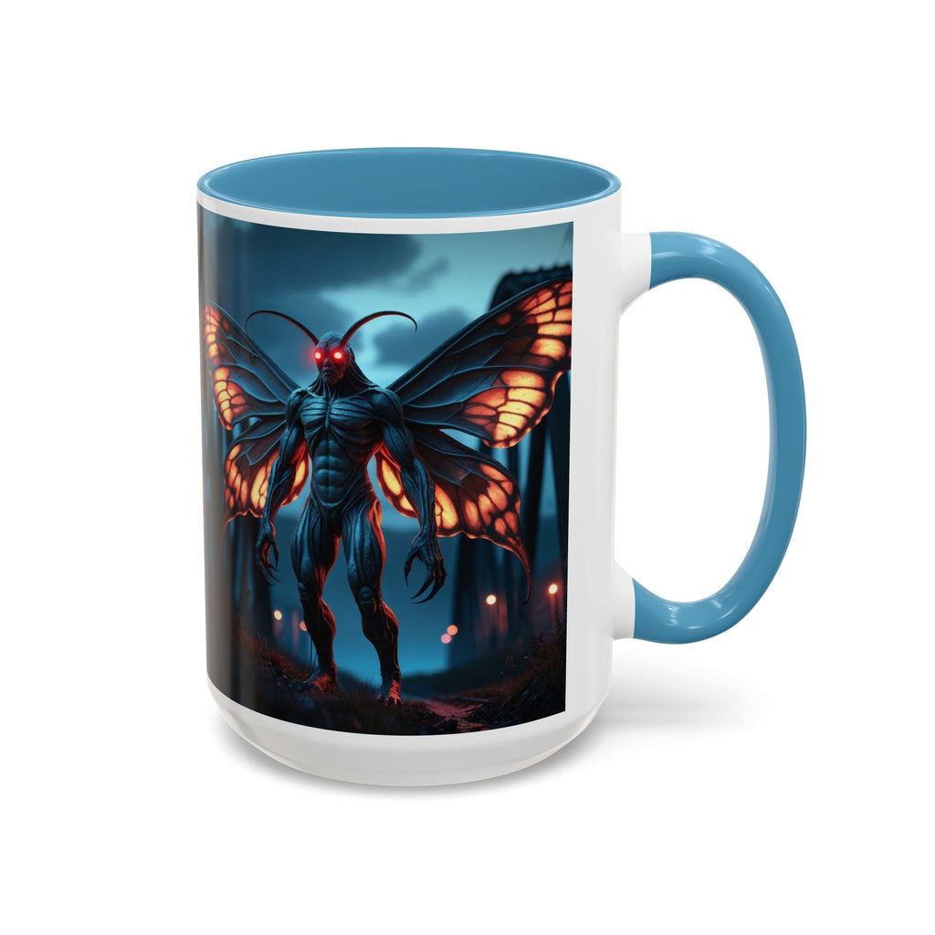 Mothman Coffee Mug: Supernatural Monster, Legendary Creature, Cryptid Gift (Bridge)