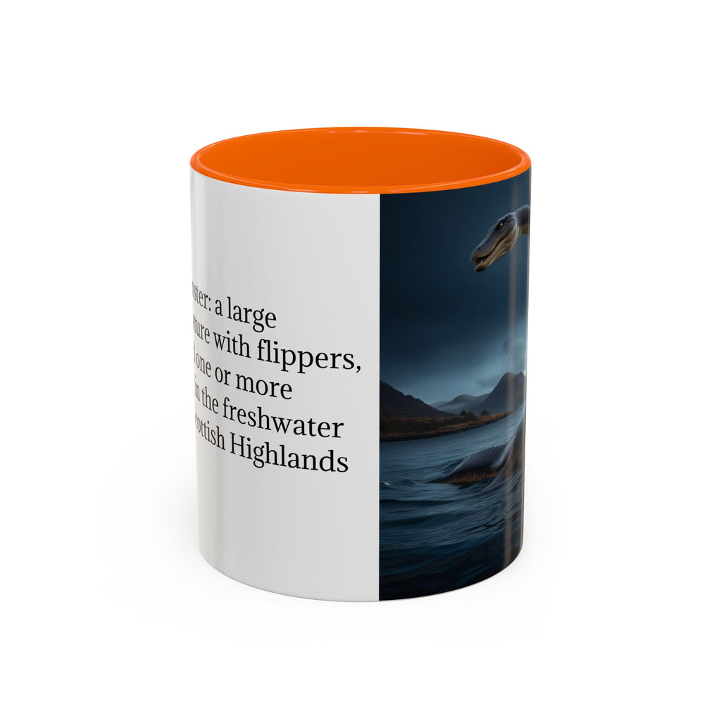 Loch Ness Monster: Nessie Coffee Cup, Legendary Sea Creature, Plesiosaurus Gift