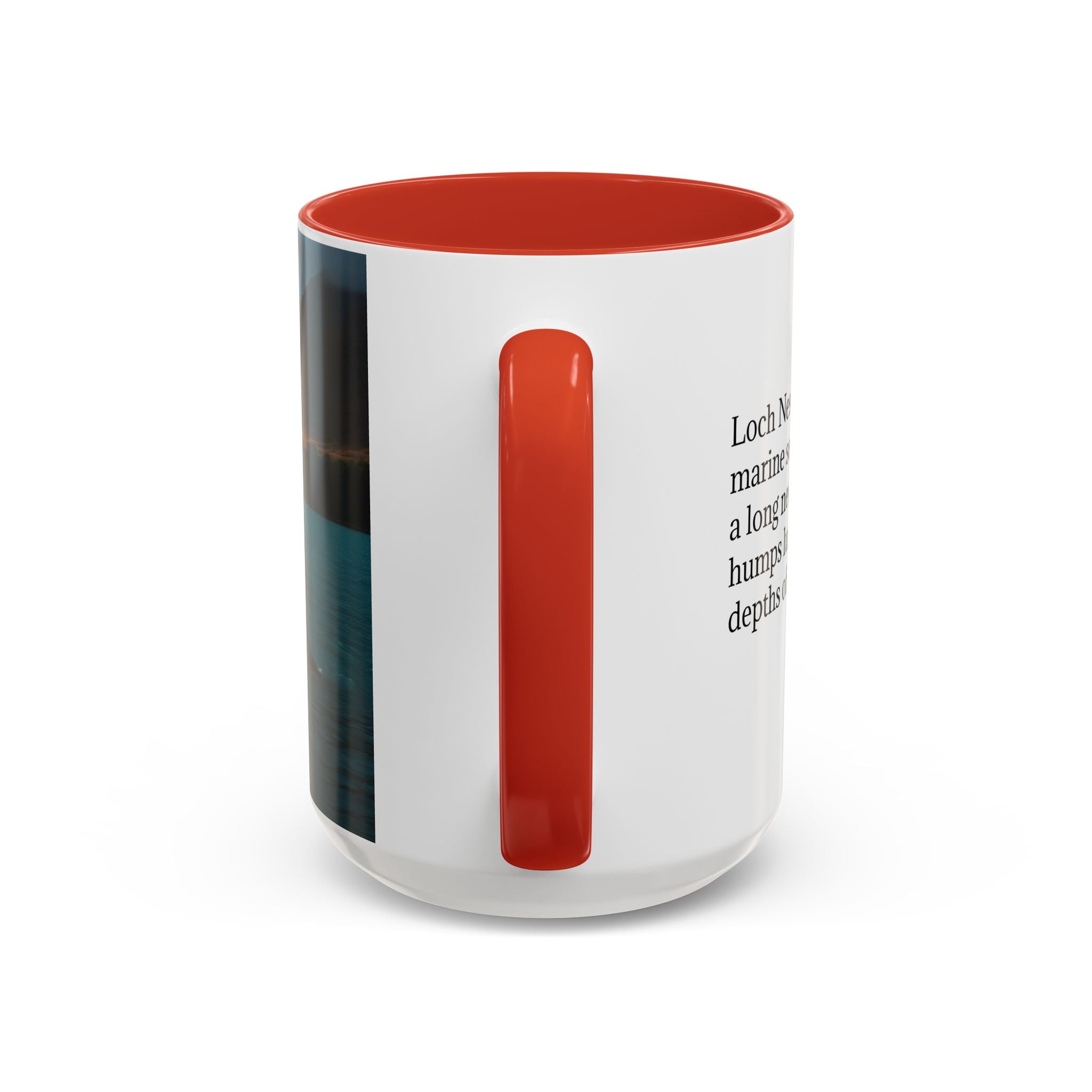 Loch Ness Monster Coffee Mug: Nessie Cryptid Gift, Scottish Sea Creature