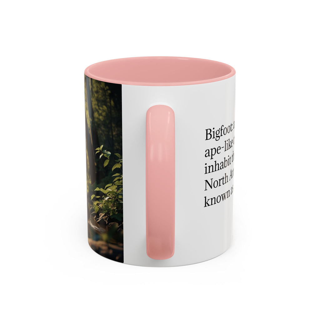 Bigfoot Coffee Mug: Sasquatch, Forest Cryptid, Mythical Creature, Camping Gift