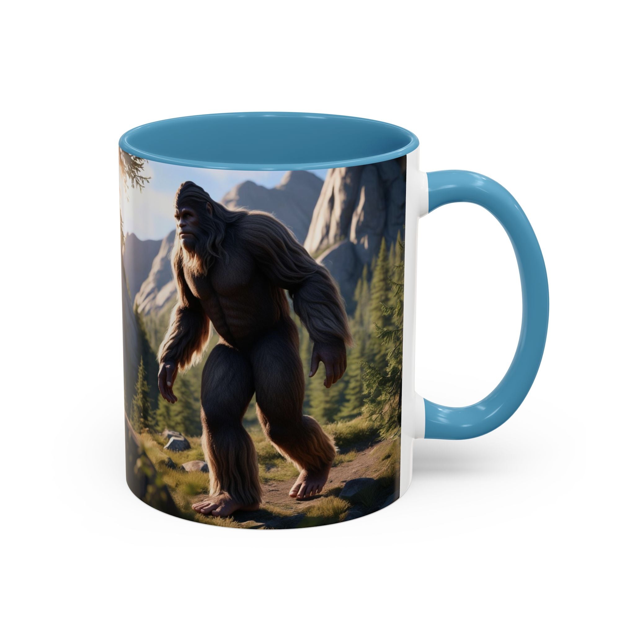 Bigfoot Coffee Cup: Sasquatch Coffee Mug, Pacific Northwest Cryptid, Mythical Creature