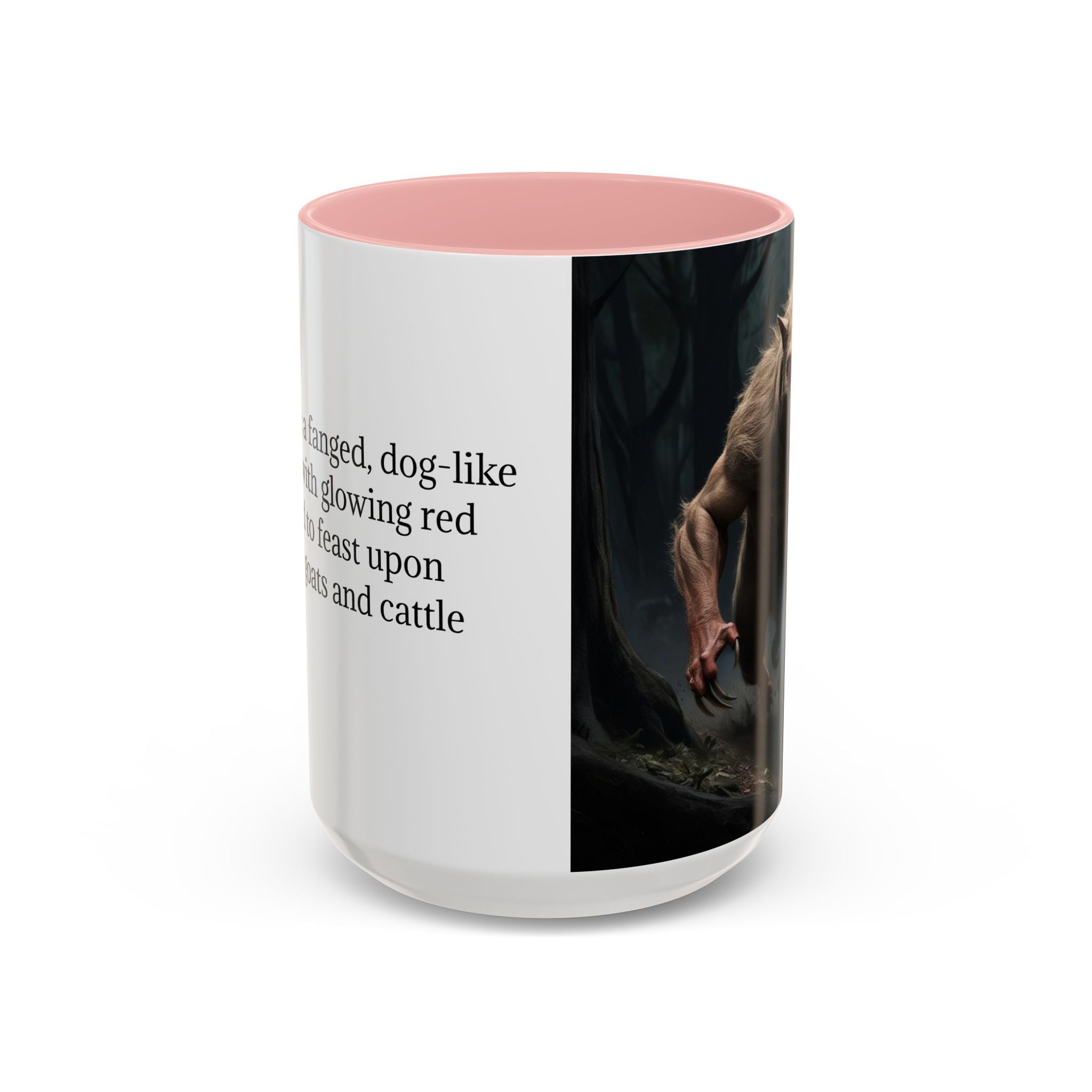Chupacabra Coffee Mug: Supernatural Beast, Mexican Folklore Gift, Mythical Canine Cryptid
