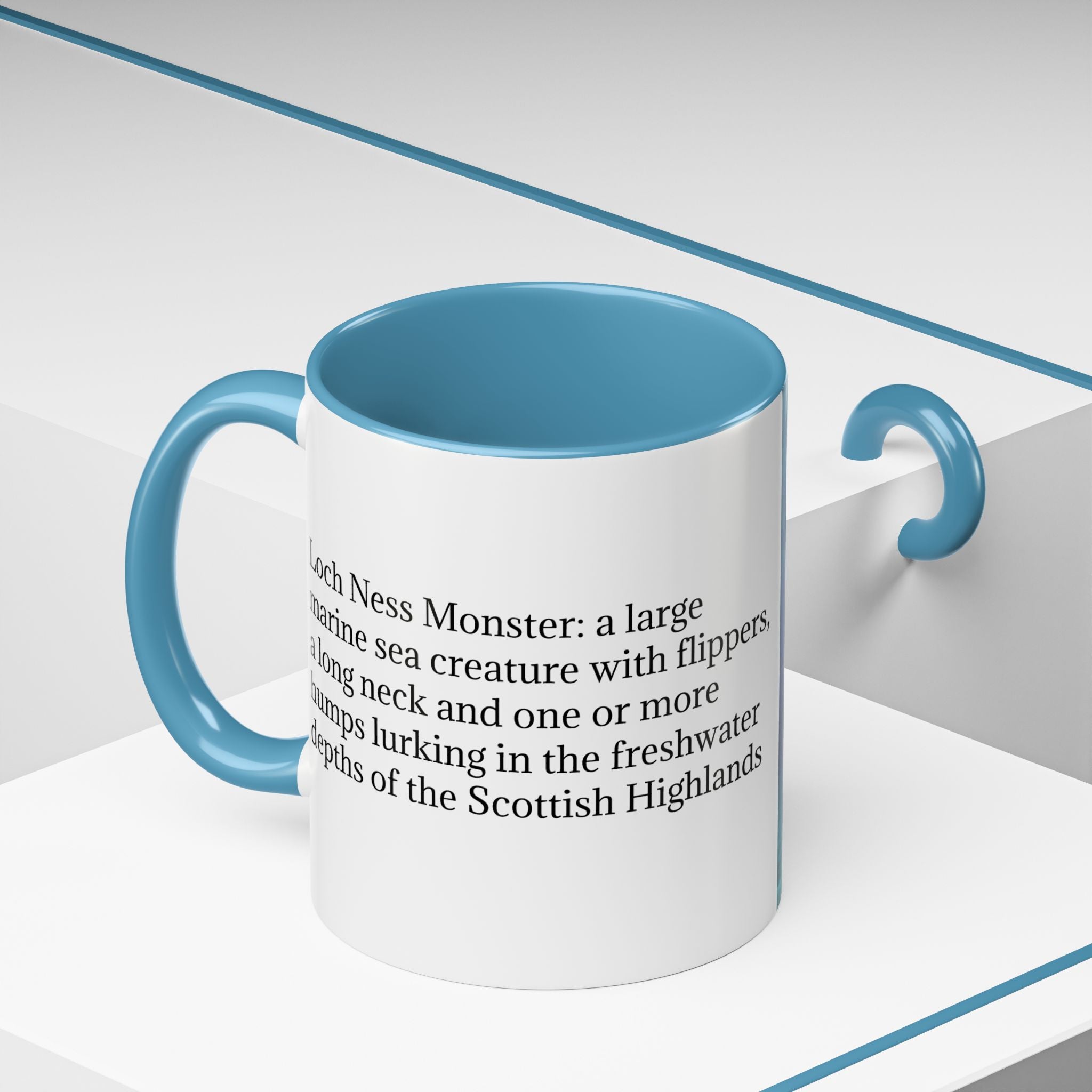 Loch Ness Monster: Nessie Coffee Mug, Mythical Sea Creature, Plesiosaurus Gift