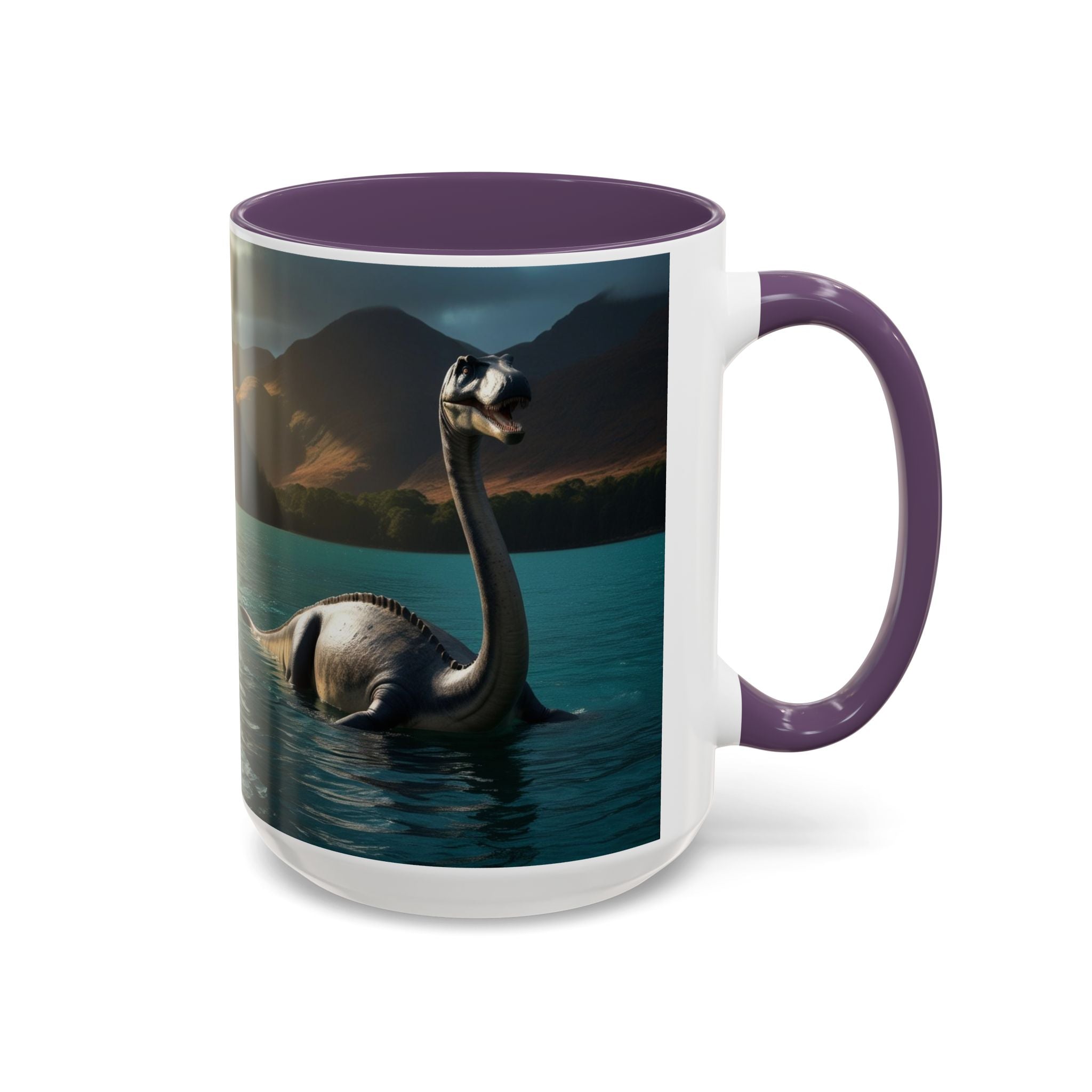 Loch Ness Monster Coffee Mug: Nessie Cryptid Gift, Scottish Sea Creature