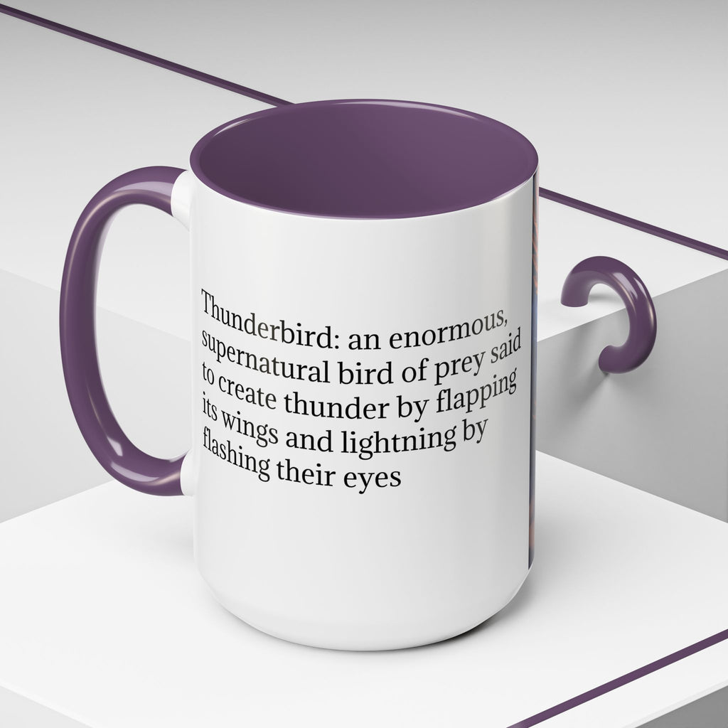 Thunderbird Coffee Mug: Native American Spirit Animal, Southwest Folklore