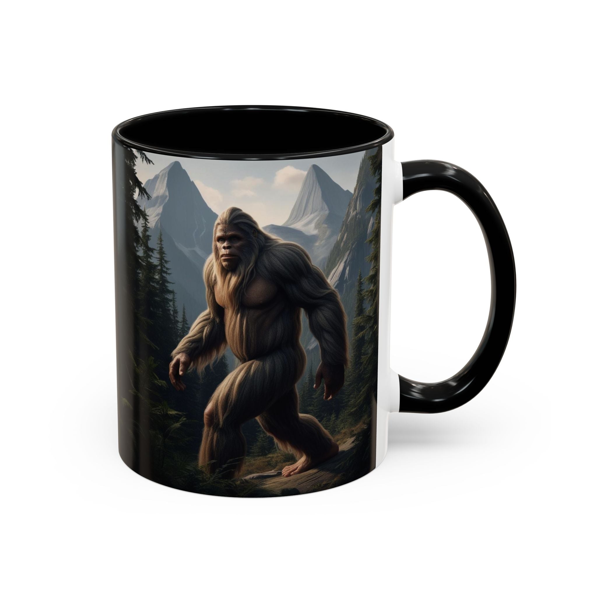 Bigfoot Coffee Mug: Sasquatch, Mythical Creature, Pacific Northwest Cryptid