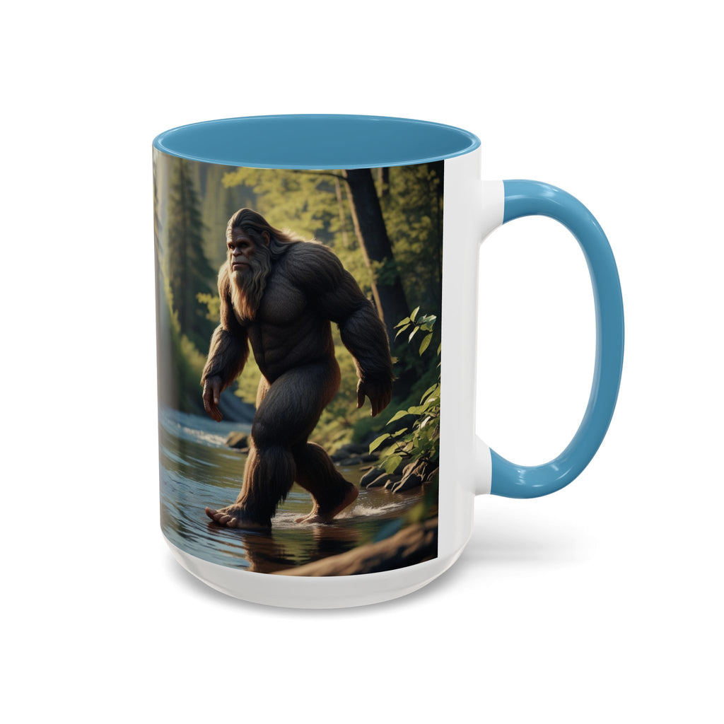 Bigfoot Coffee Mug: Sasquatch, Forest Cryptid, Mythical Creature, Camping Gift