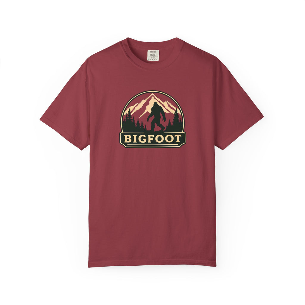 Sasquatch Camping TShirt | Bigfoot Graphic Tee, Comfort Colors®, Retro Hiking Shirt