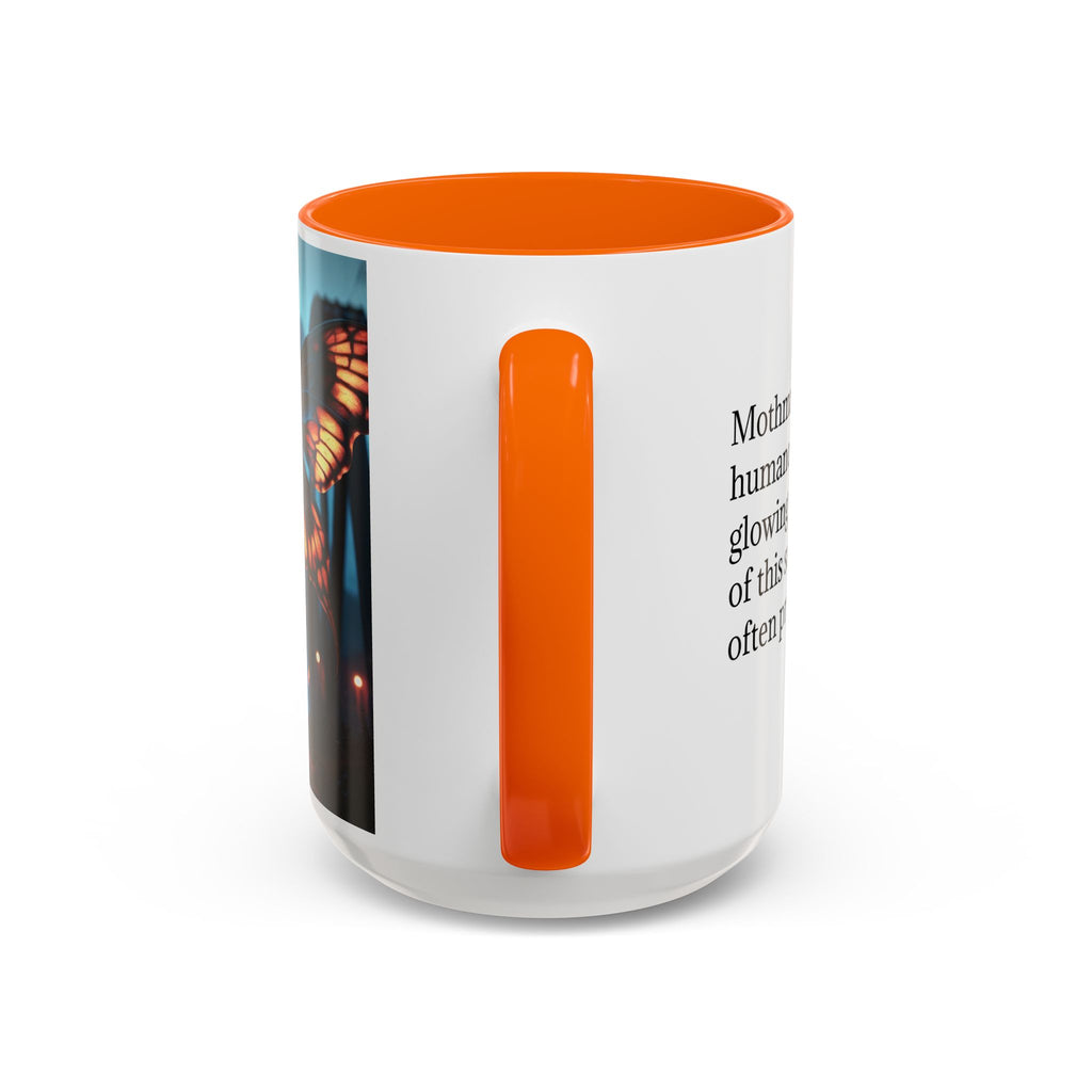 Mothman Coffee Mug: Supernatural Monster, Legendary Creature, Cryptid Gift (Bridge)