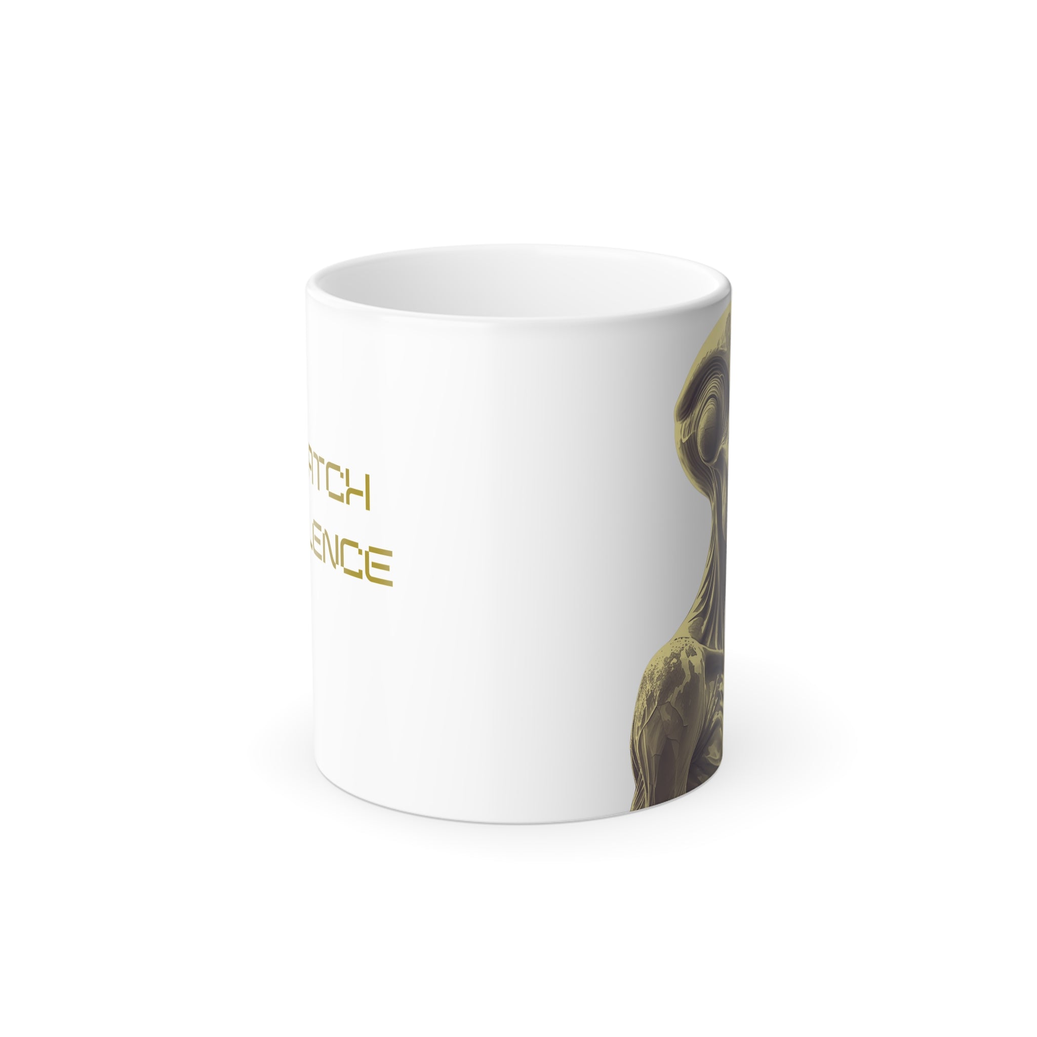 Color Changing Alien Coffee Mug: Conspiracy Theory, Extraterrestrial Watchers