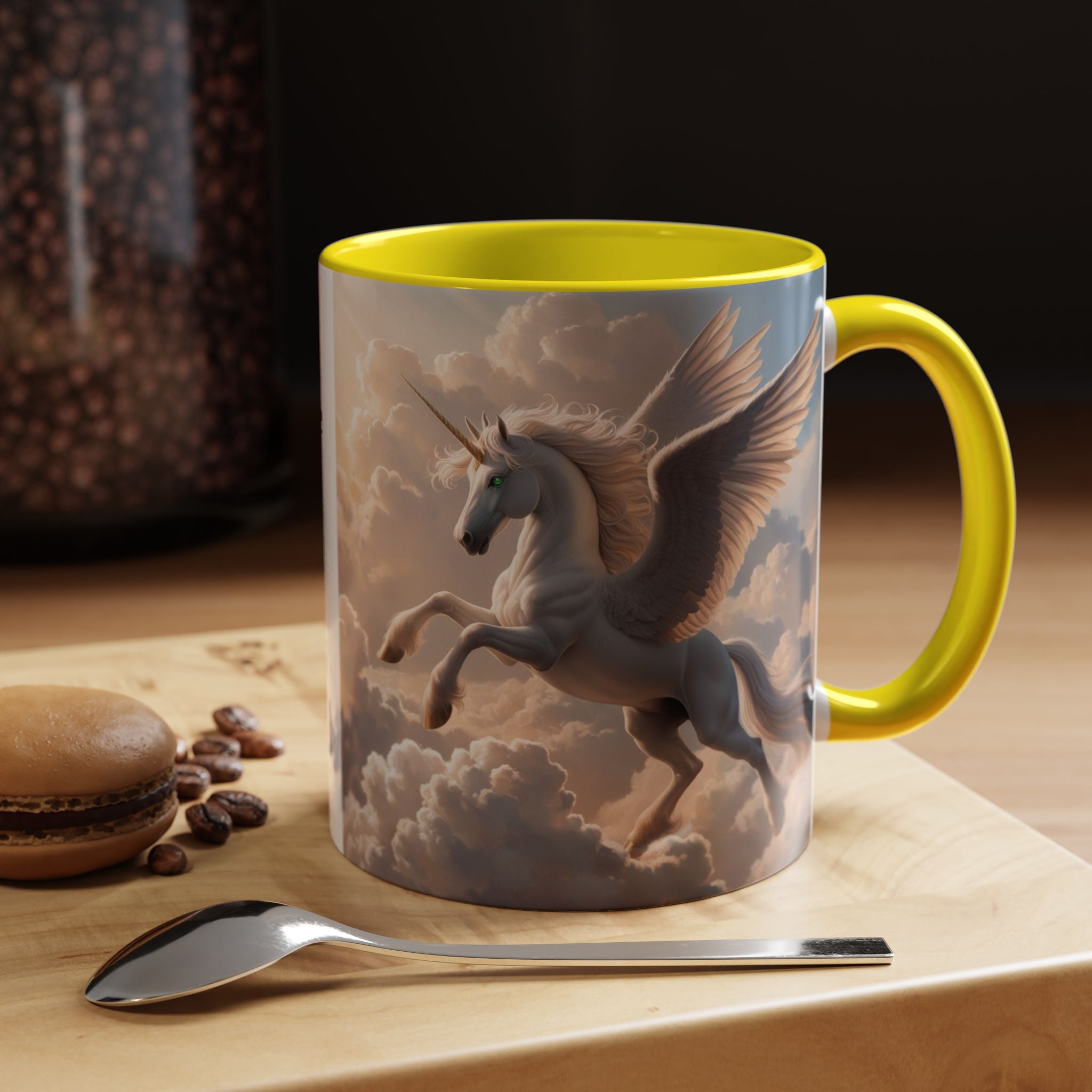 Unicorn Coffee Cup: Enchanted Alicorn Mug, Legendary Creature, Fairytale Gift