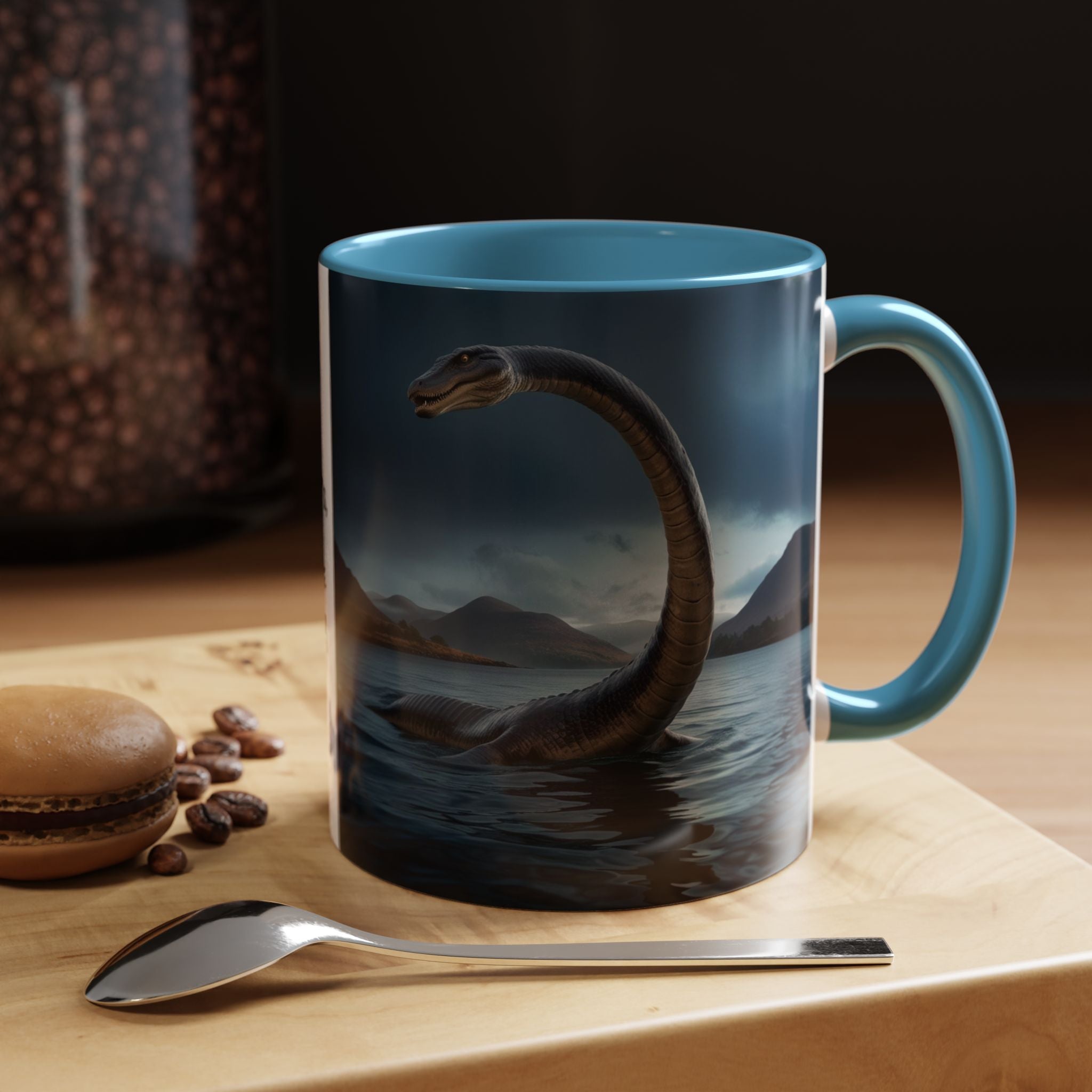 Loch Ness Monster: Nessie Coffee Cup, Legendary Sea Creature, Plesiosaurus Gift